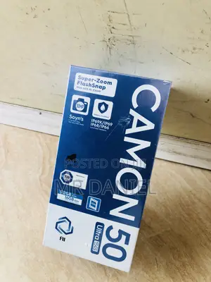New Tecno Camon 50 Ultra 256 GB Black