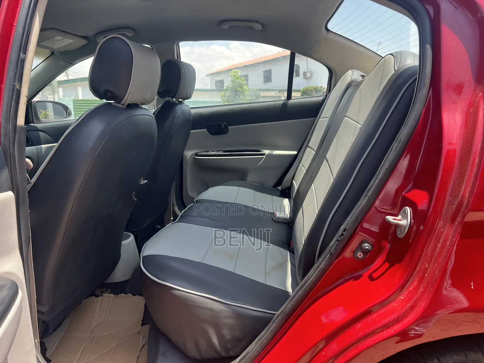 Hyundai Accent 2008 Red
