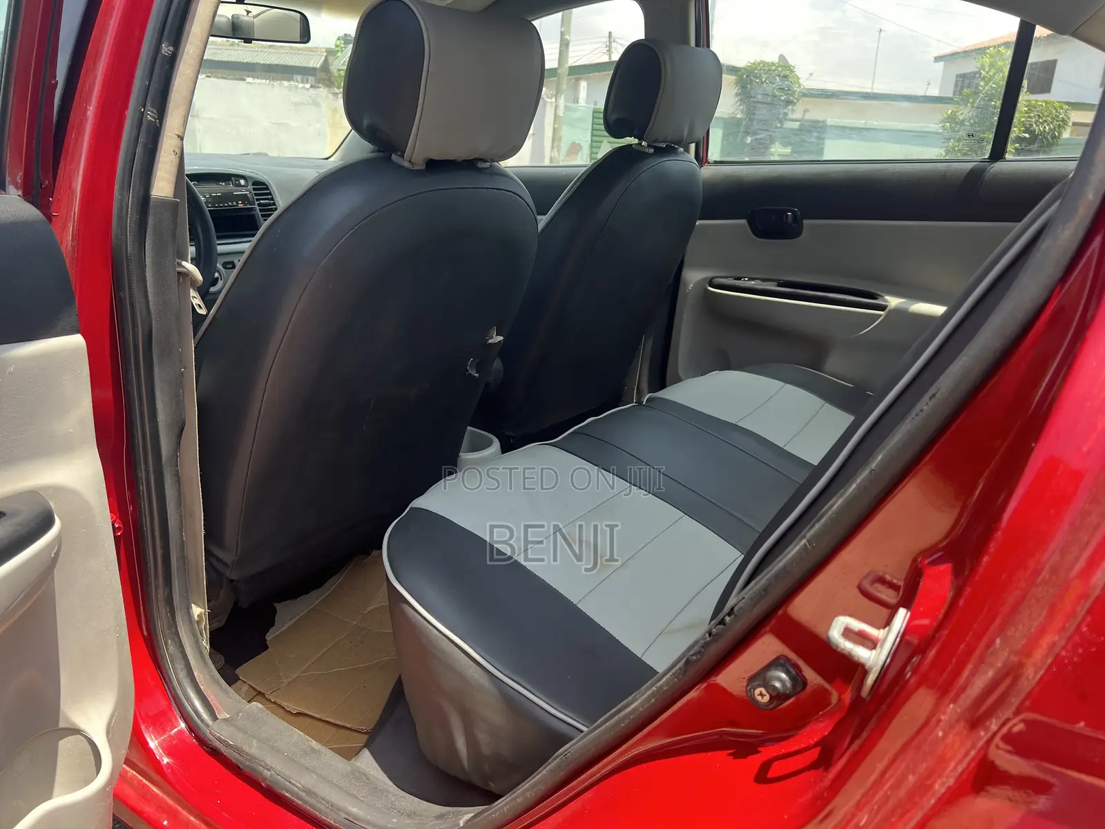 Hyundai Accent 2008 Red