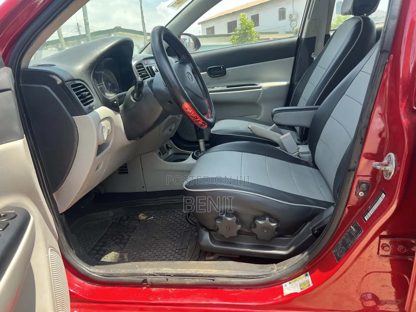 Hyundai Accent 2008 Red