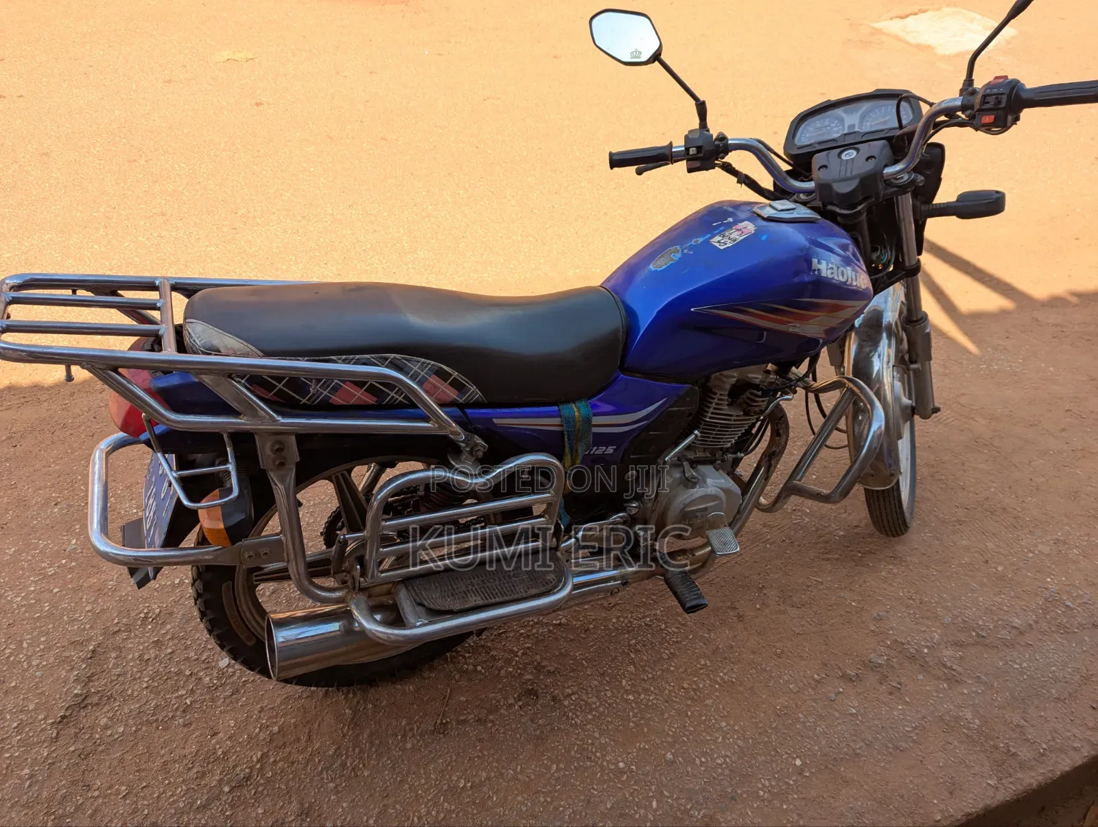 Haojue EG125N 2019 Blue