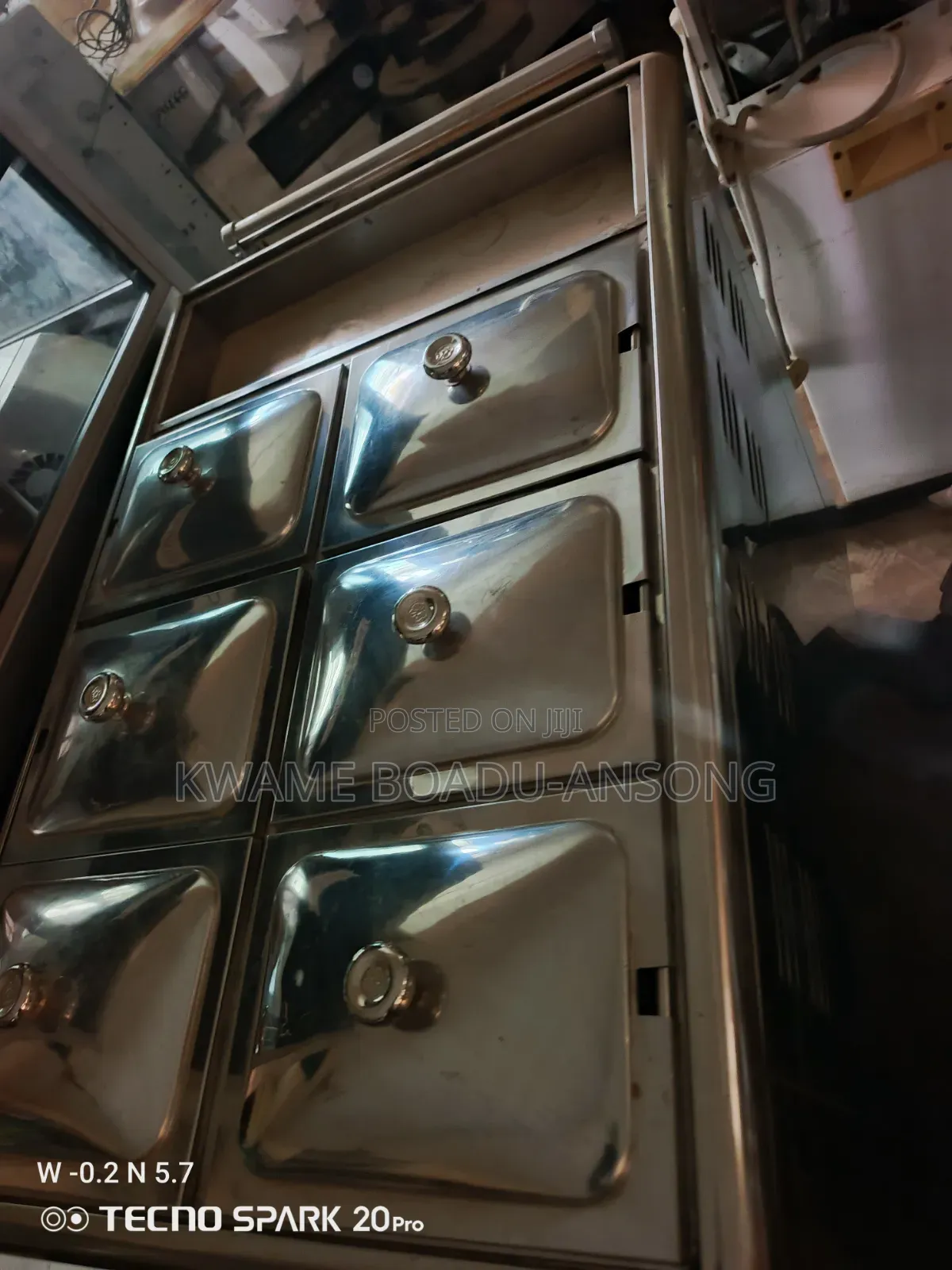 Gas Food Trolley