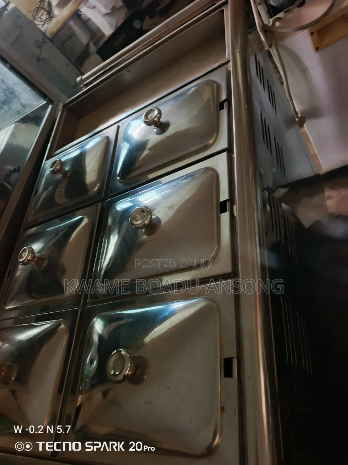 Gas Food Trolley