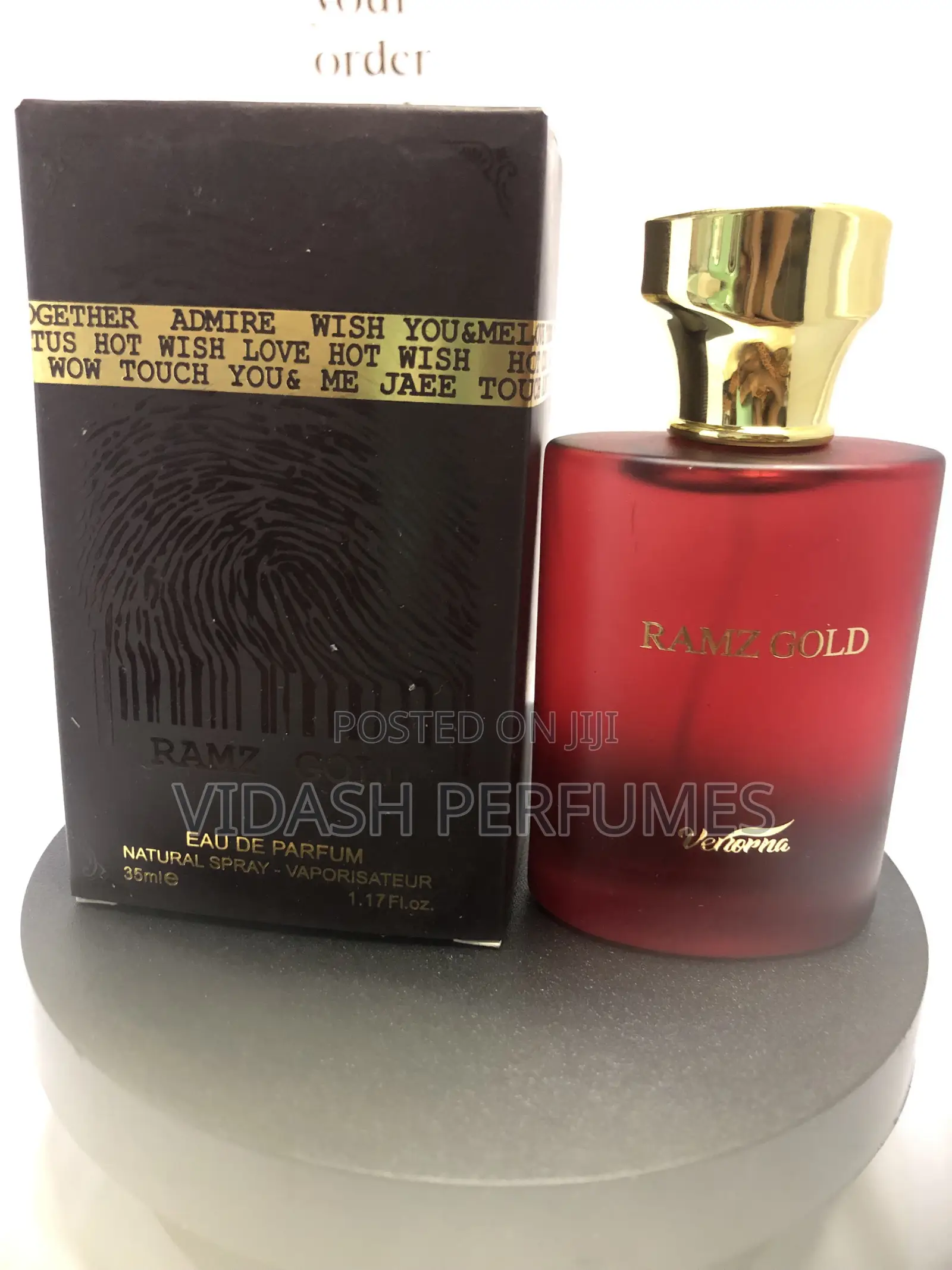 Ramz Gold and Trophy Perfume