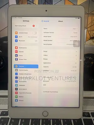 Apple iPad mini 4 64 GB White