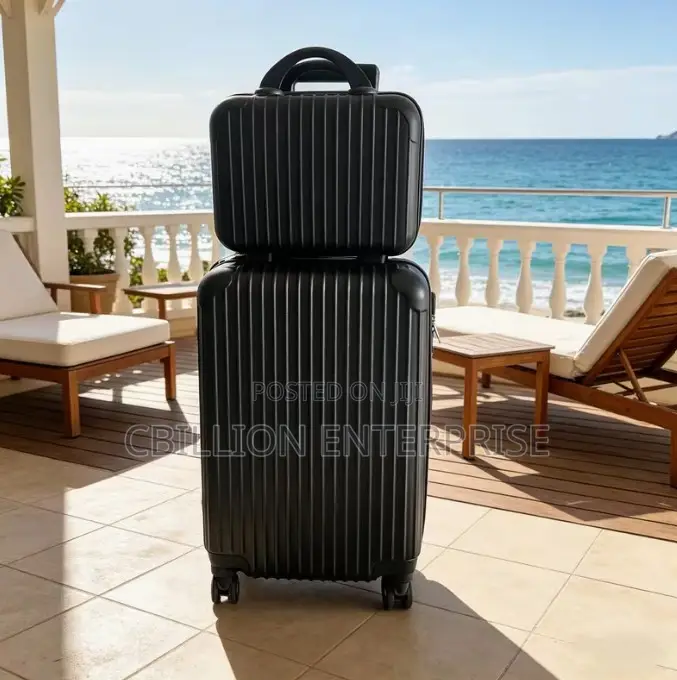 2pcs Suitcase Set 14" & 20" PC Hard Shell Durable and Tough Storage