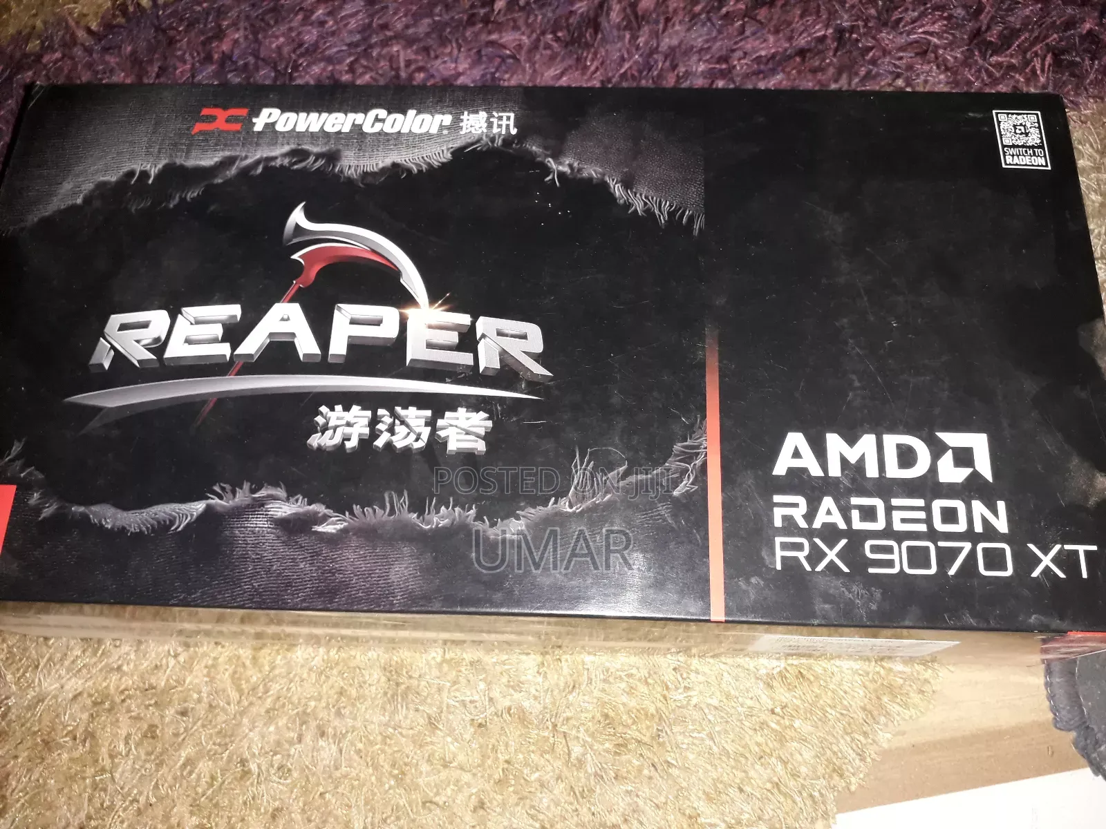 Radeon Rx 9070xt 16gb Power Color Reaper.