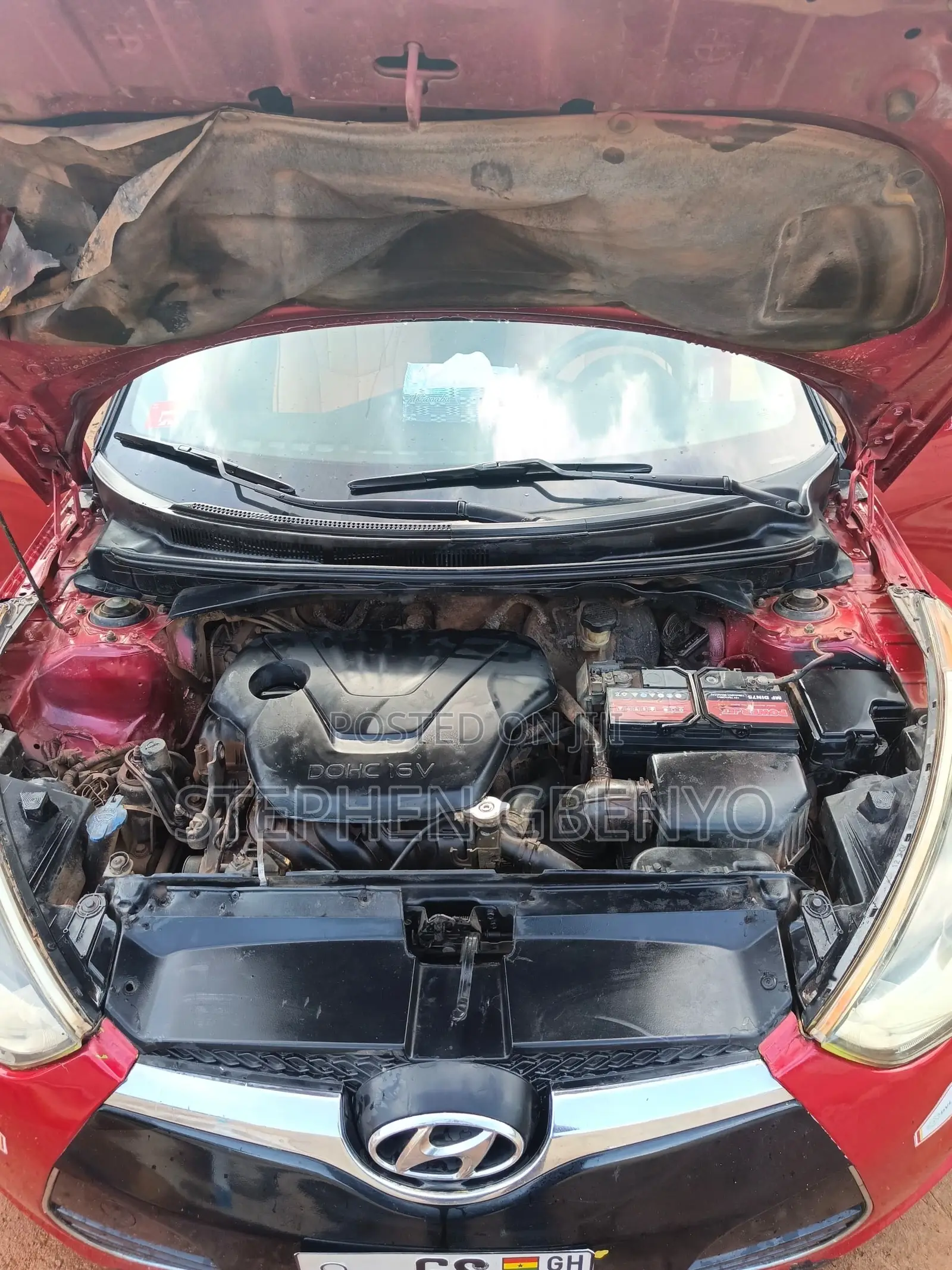 Hyundai Veloster Automatic 2012 Red