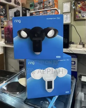 Classic Ring Floodlight Cam Wired Plus, Outdoor Home Security.