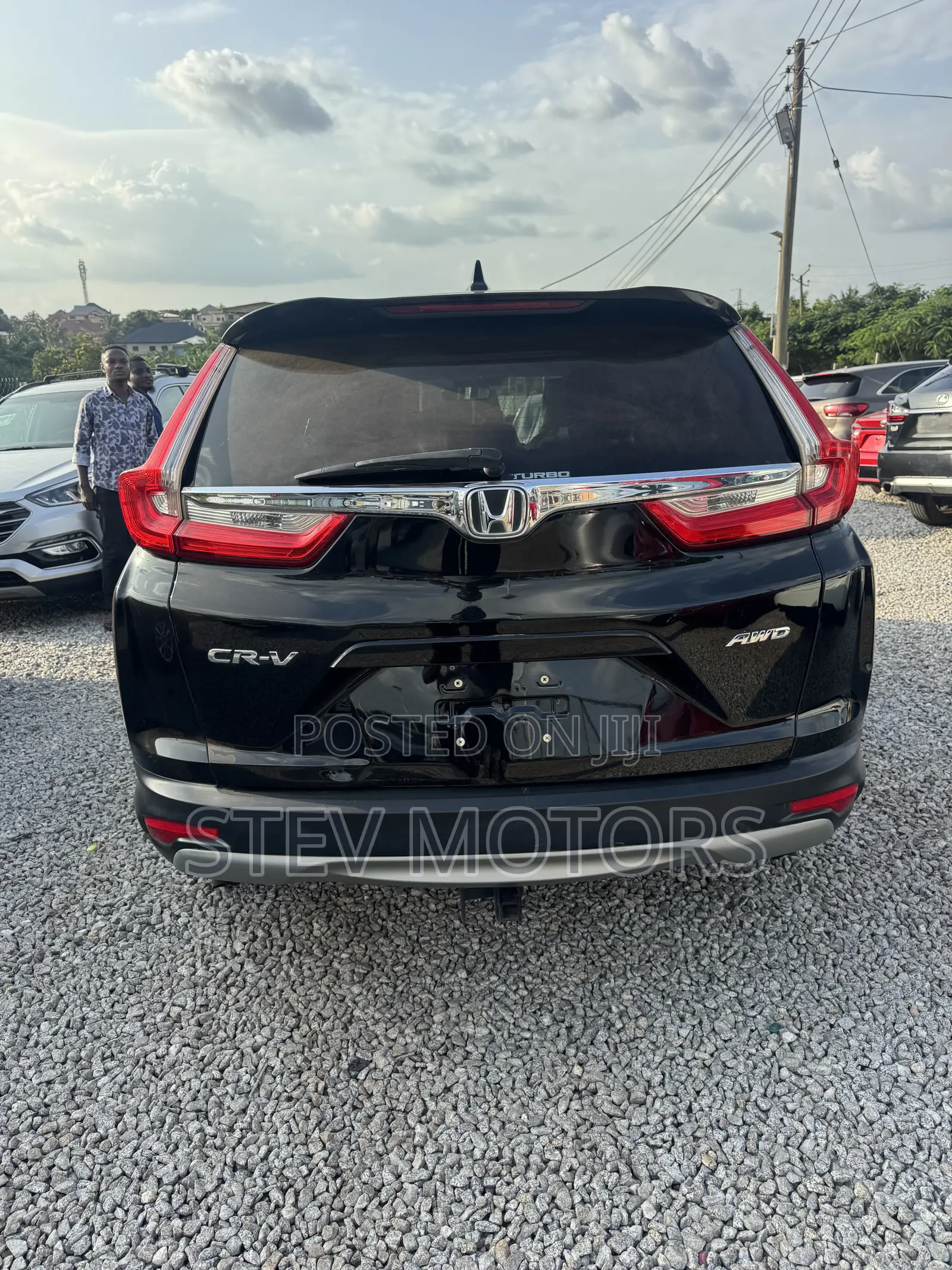 Honda CR-V EX AWD 2018 Black
