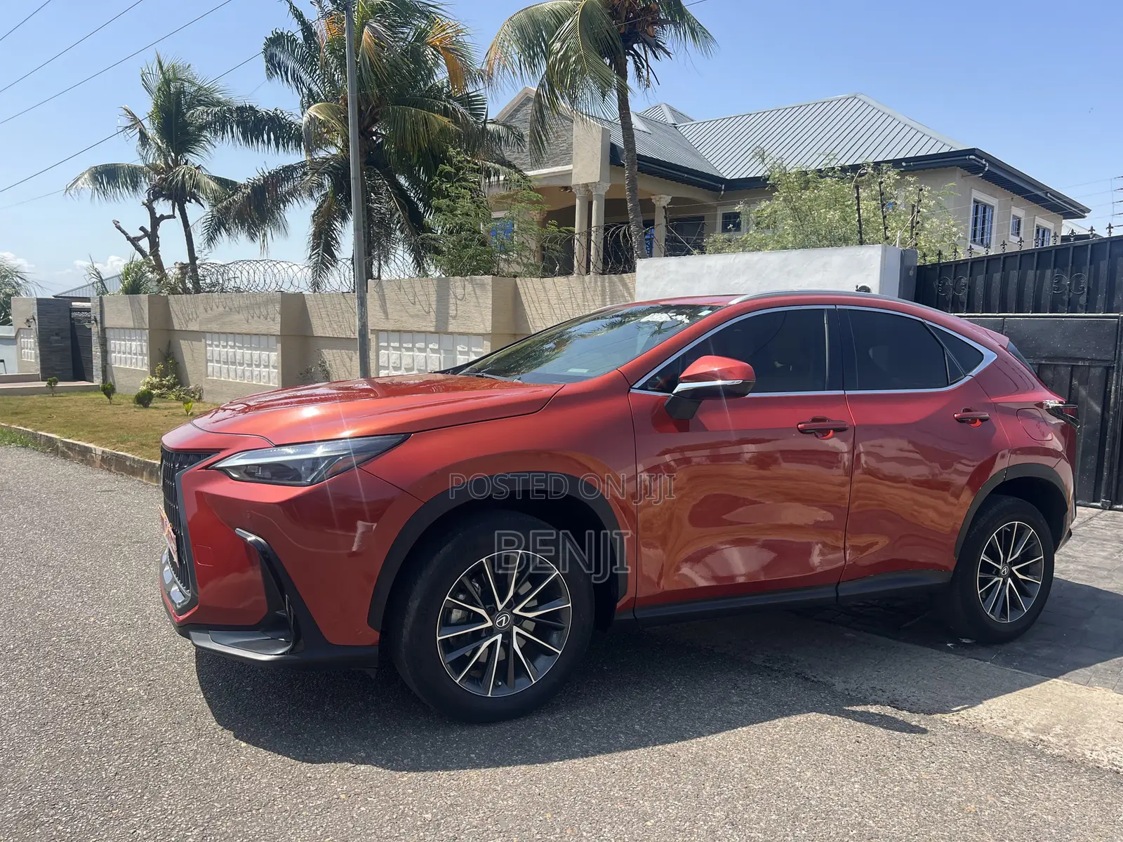 Lexus NX 2023 Orange