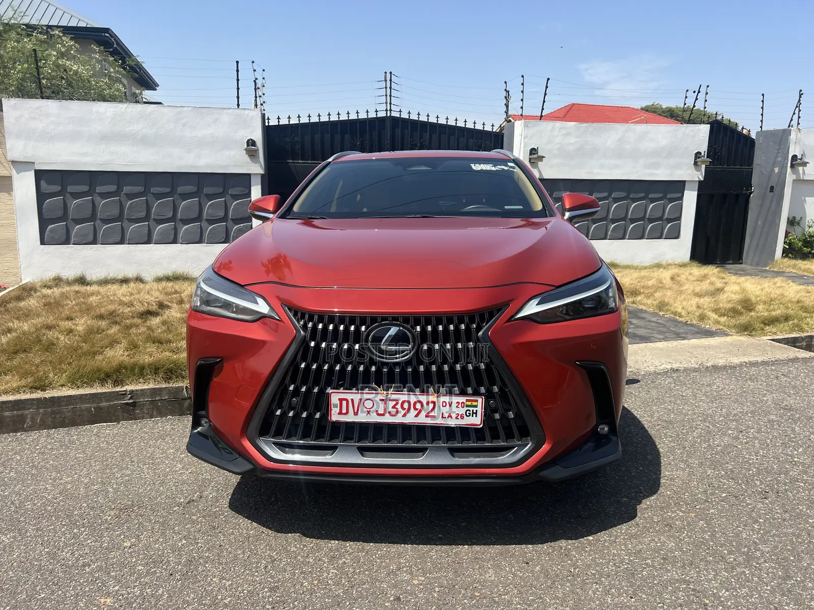 Lexus NX 2023 Orange