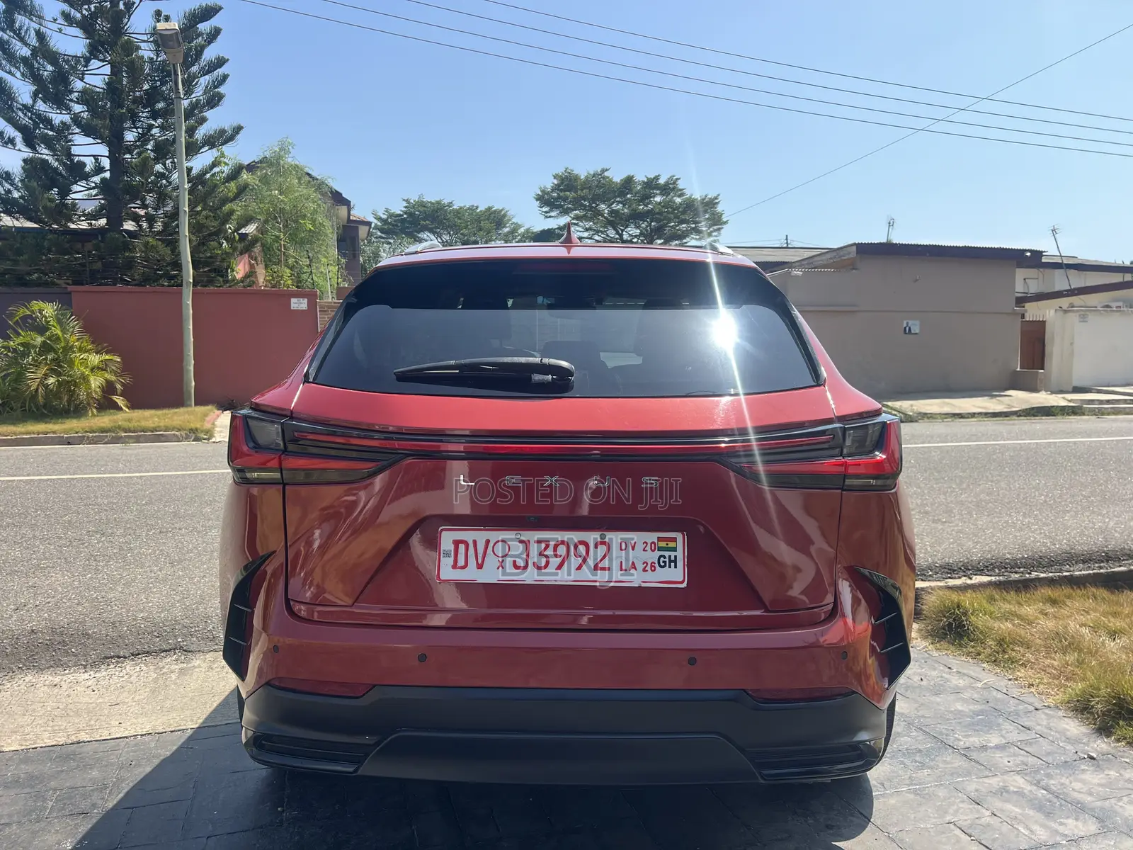 Lexus NX 2023 Orange