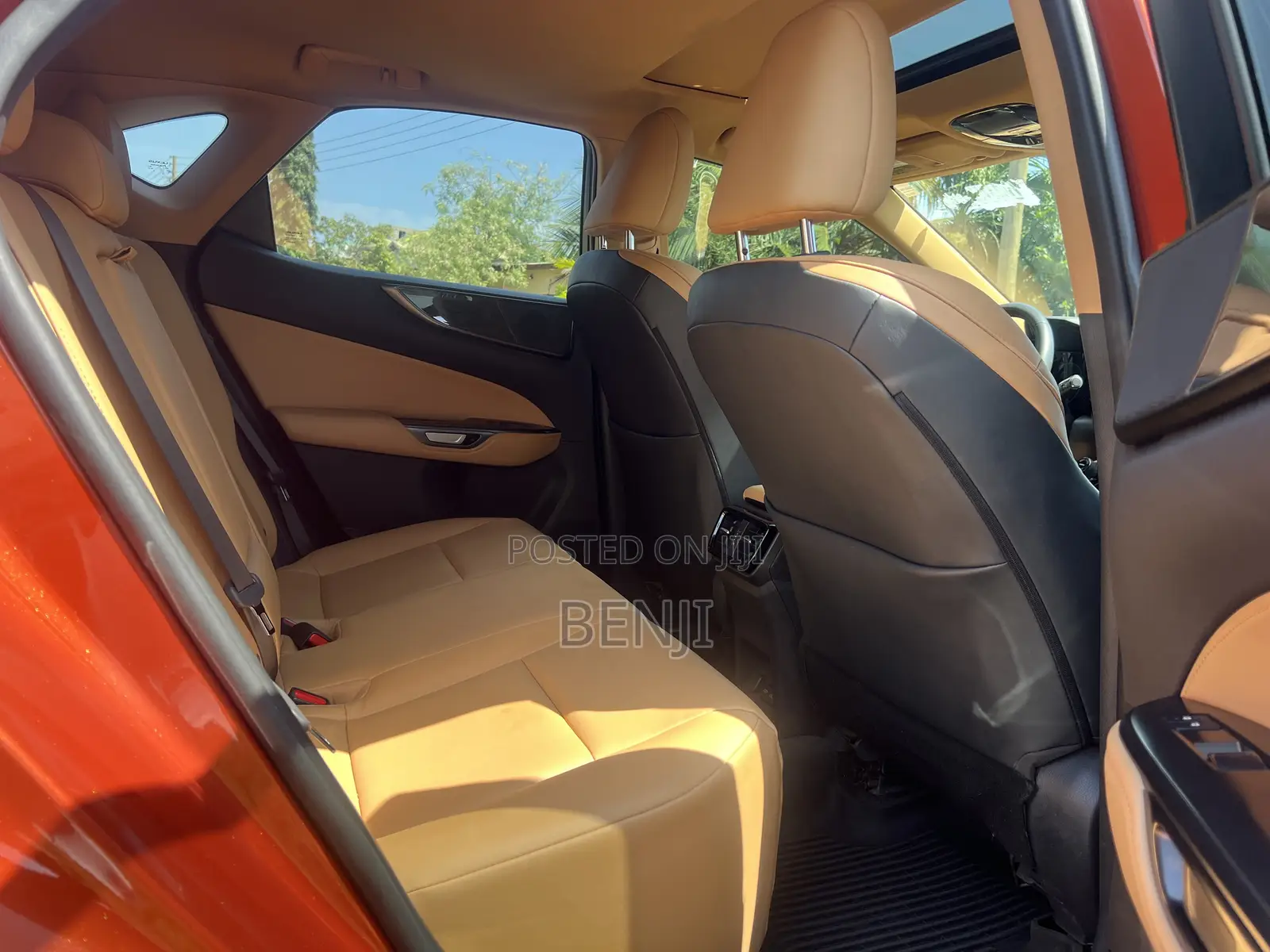 Lexus NX 2023 Orange
