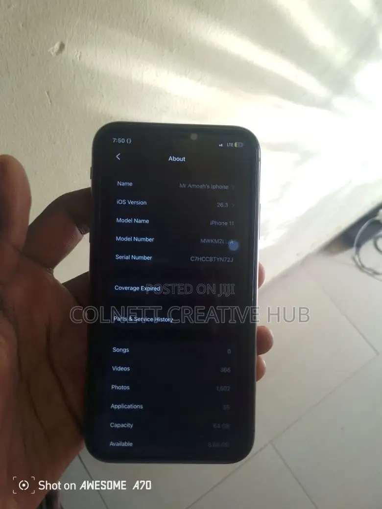 Apple iPhone 11 64 GB Black