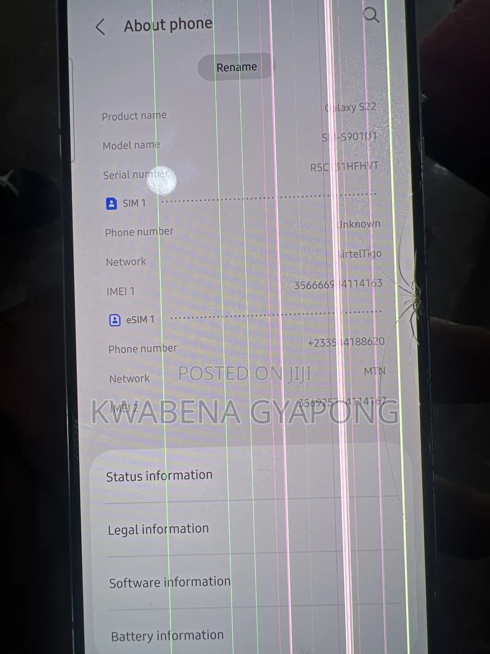 Samsung Galaxy S22 5G 256 GB Pink