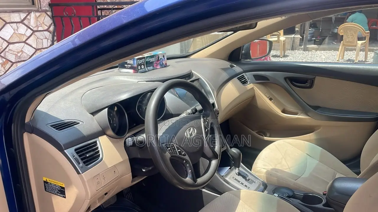 Hyundai Elantra GLS Sedan FWD (1.8L 4cyl 6A) 2013 Blue