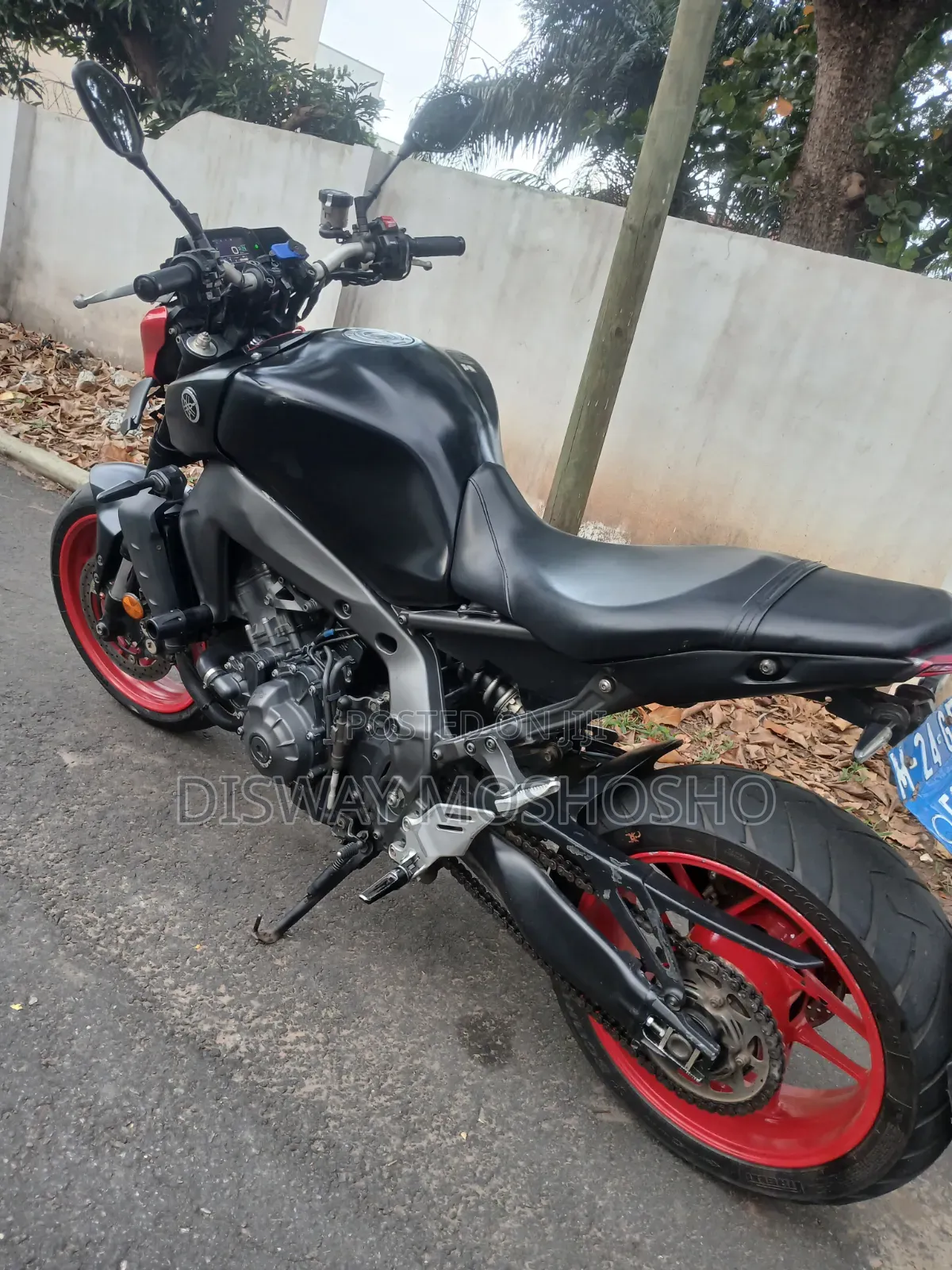 Yamaha MT-09 2022 Black