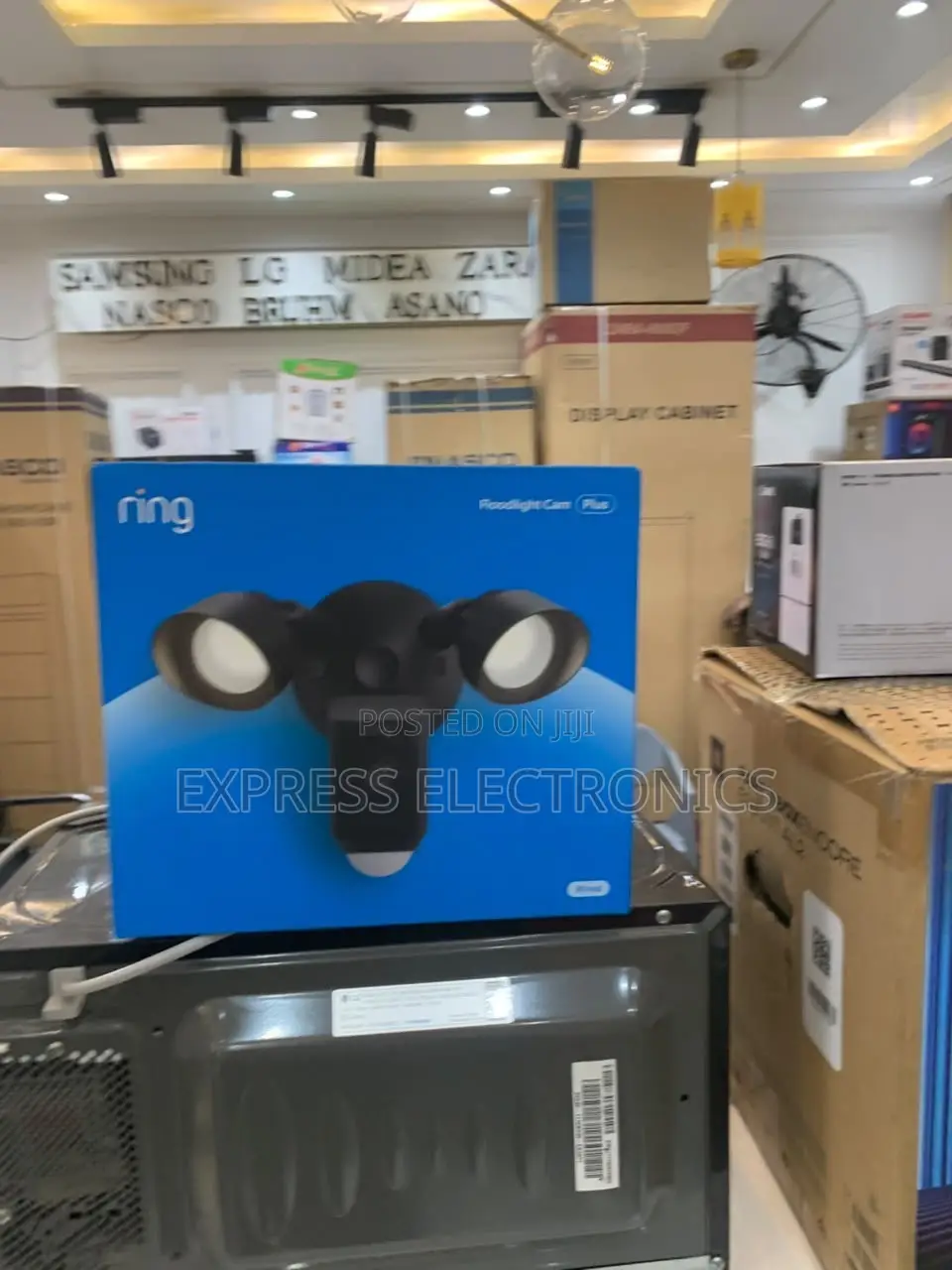 Text Us Fir Your Ring Floodlight Cam Plus Outdoor 1080p Surveillance