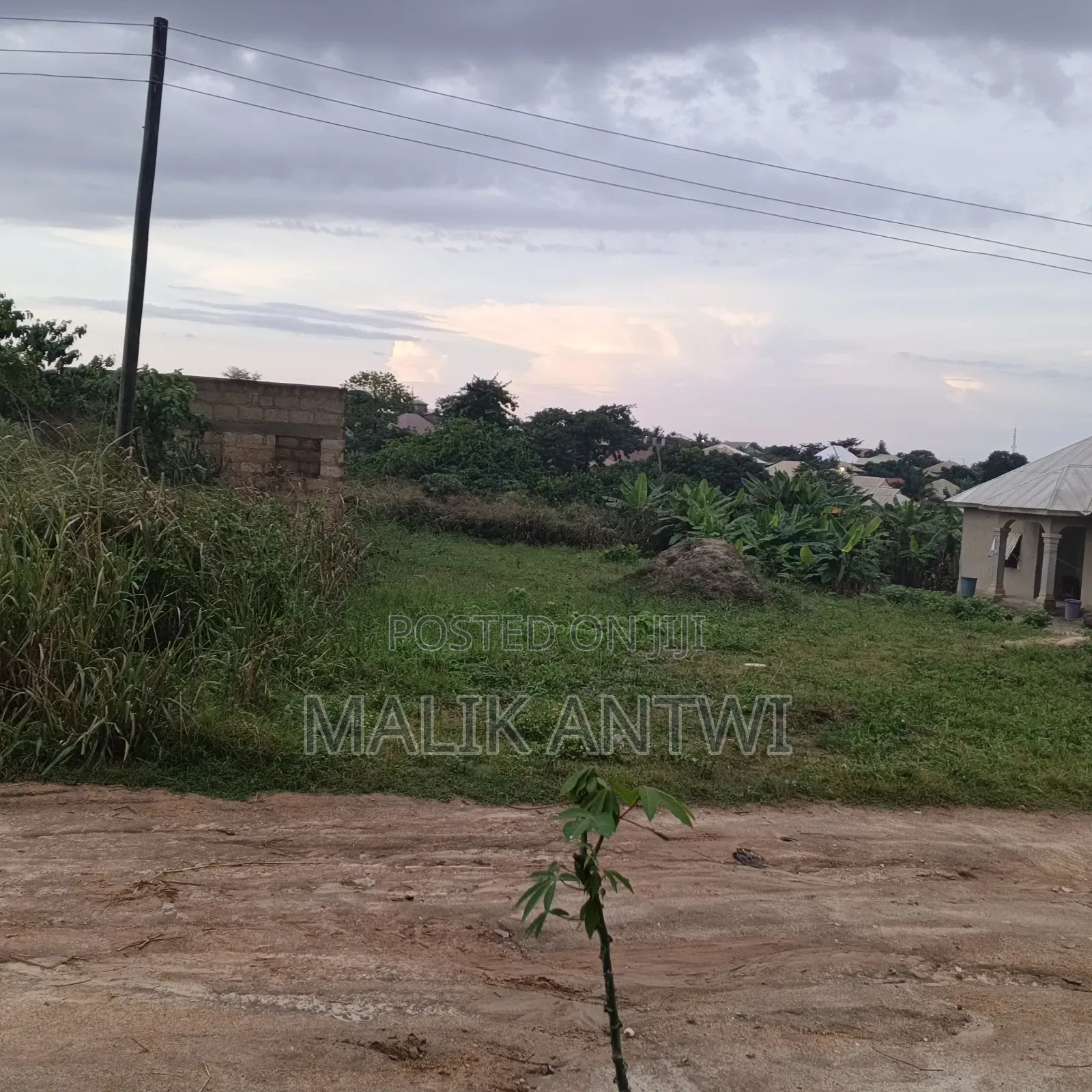 Full Plot at Aputuogya Close to Roadside for Sale