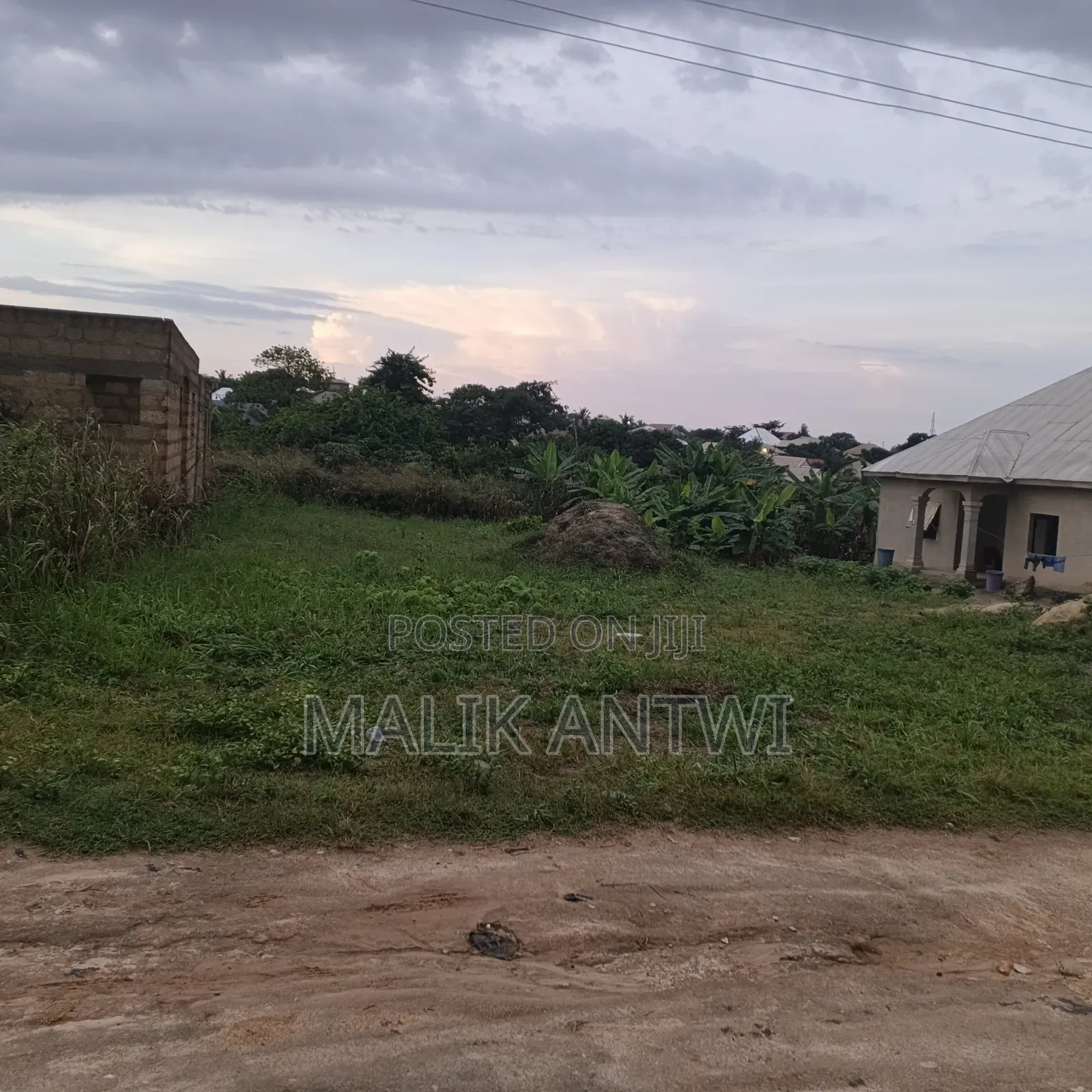 Full Plot at Aputuogya Close to Roadside for Sale