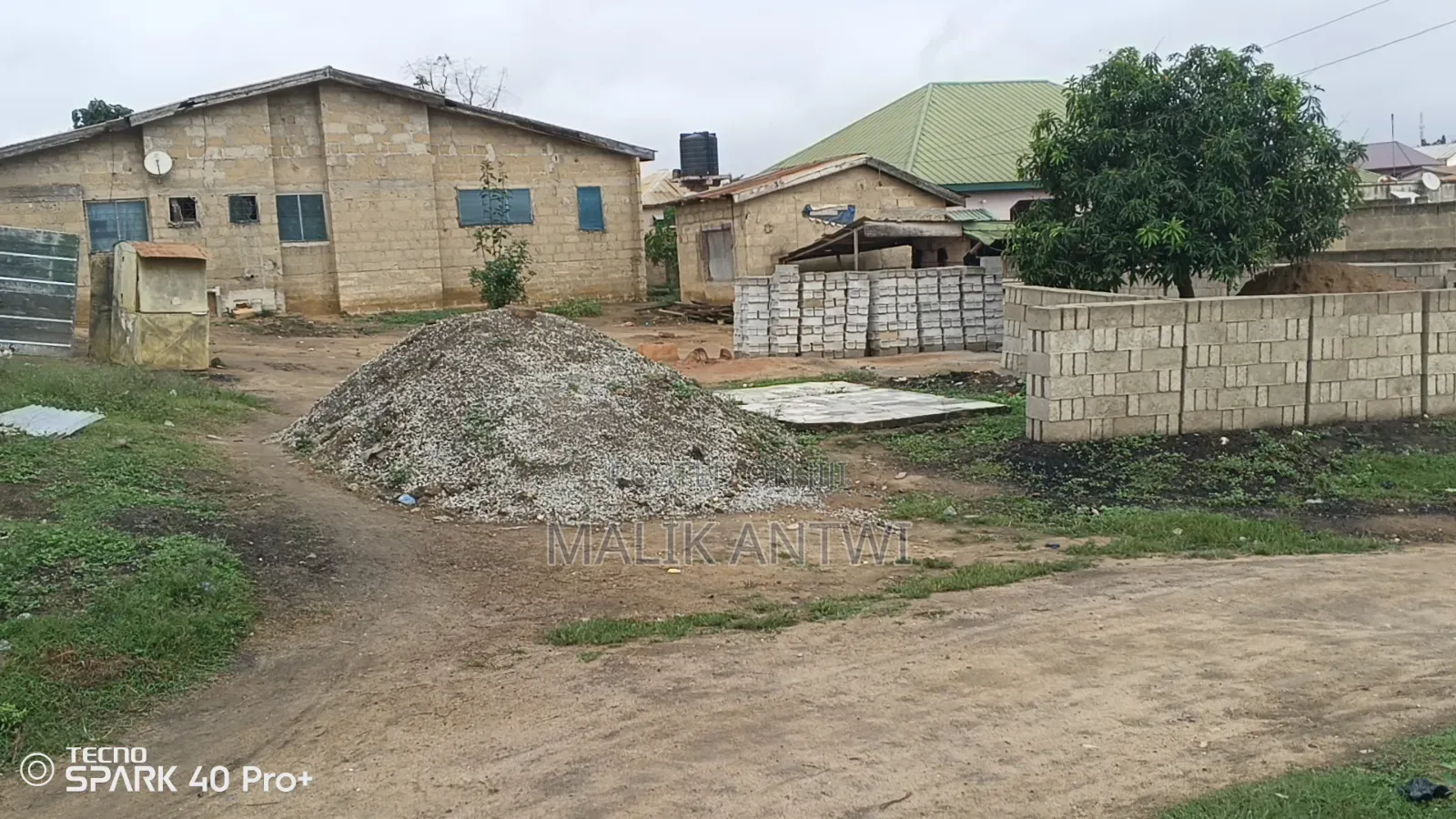 Full Plot at Aputuogya Close to Roadside for Sale