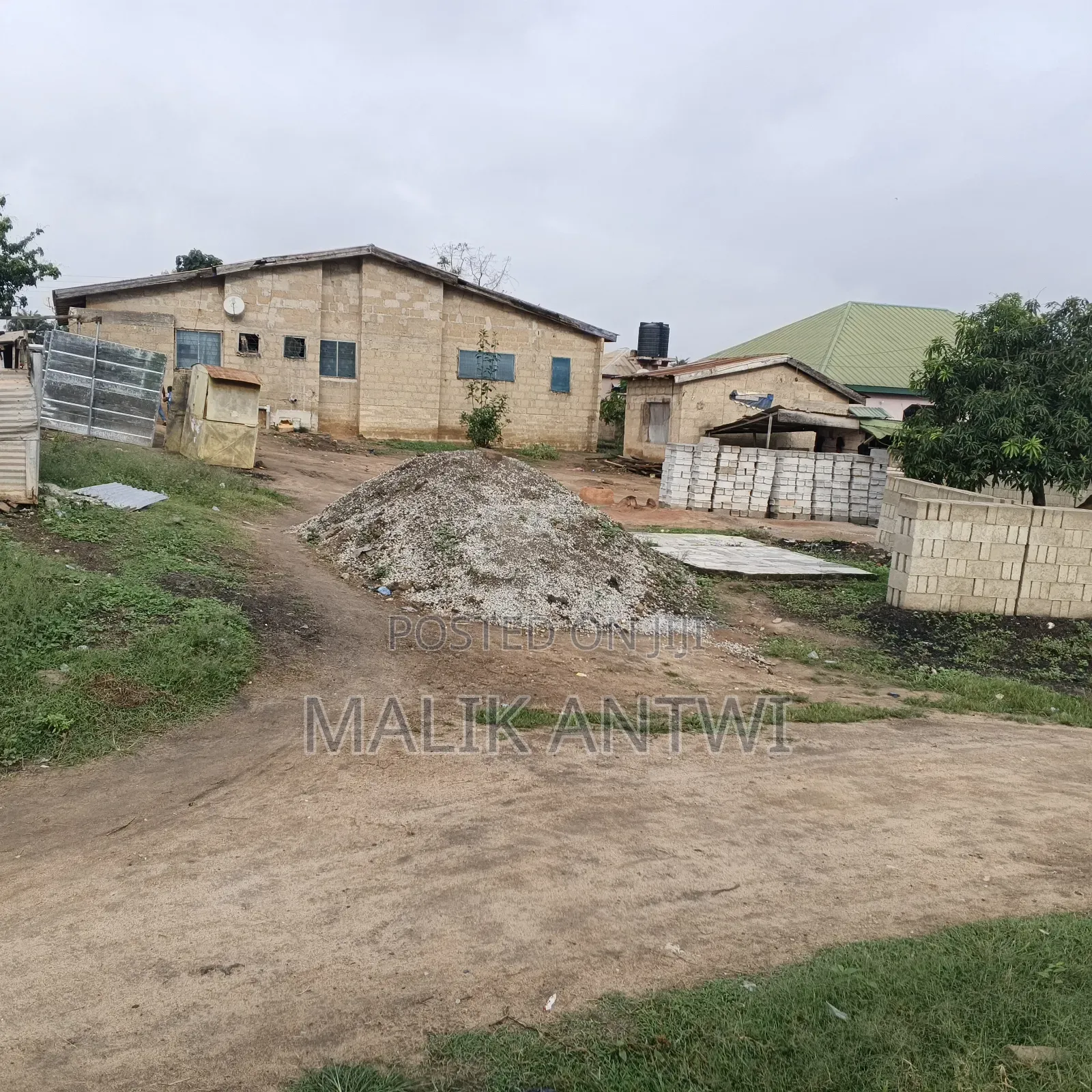 Full Plot at Aputuogya Close to Roadside for Sale