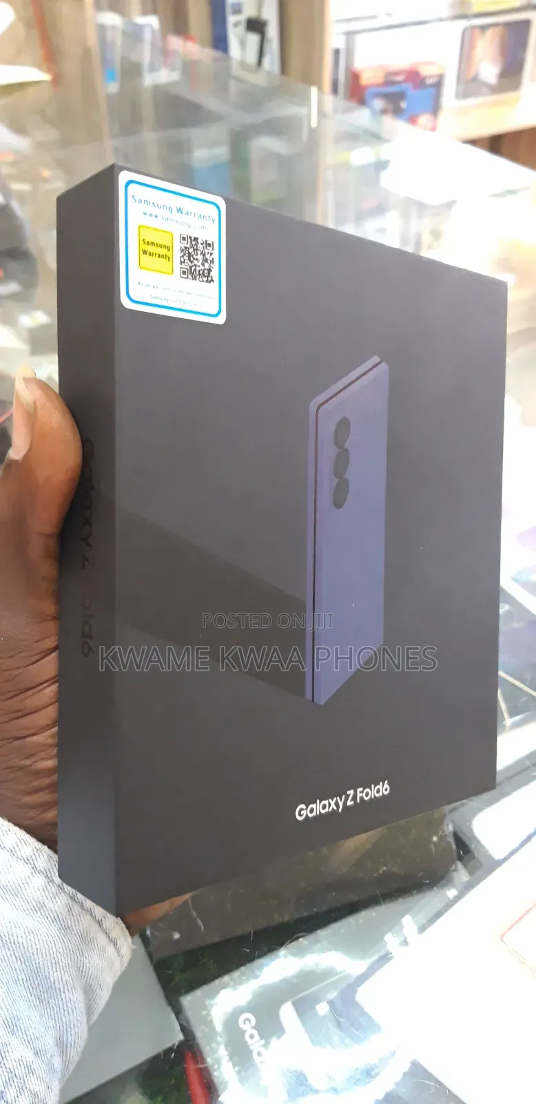 New Samsung Galaxy Z Fold6 256 GB Blue