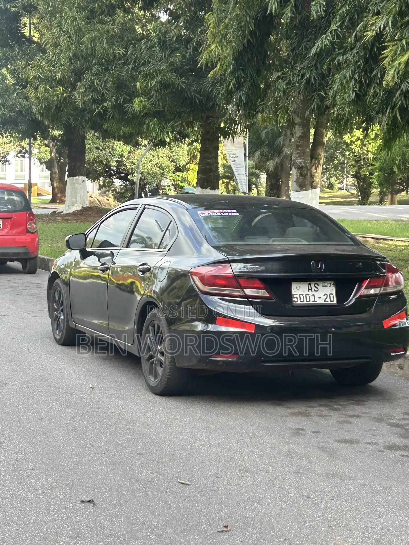 Honda Civic EX 4dr Sedan (1.8L 4cyl CVT) 2015 Black