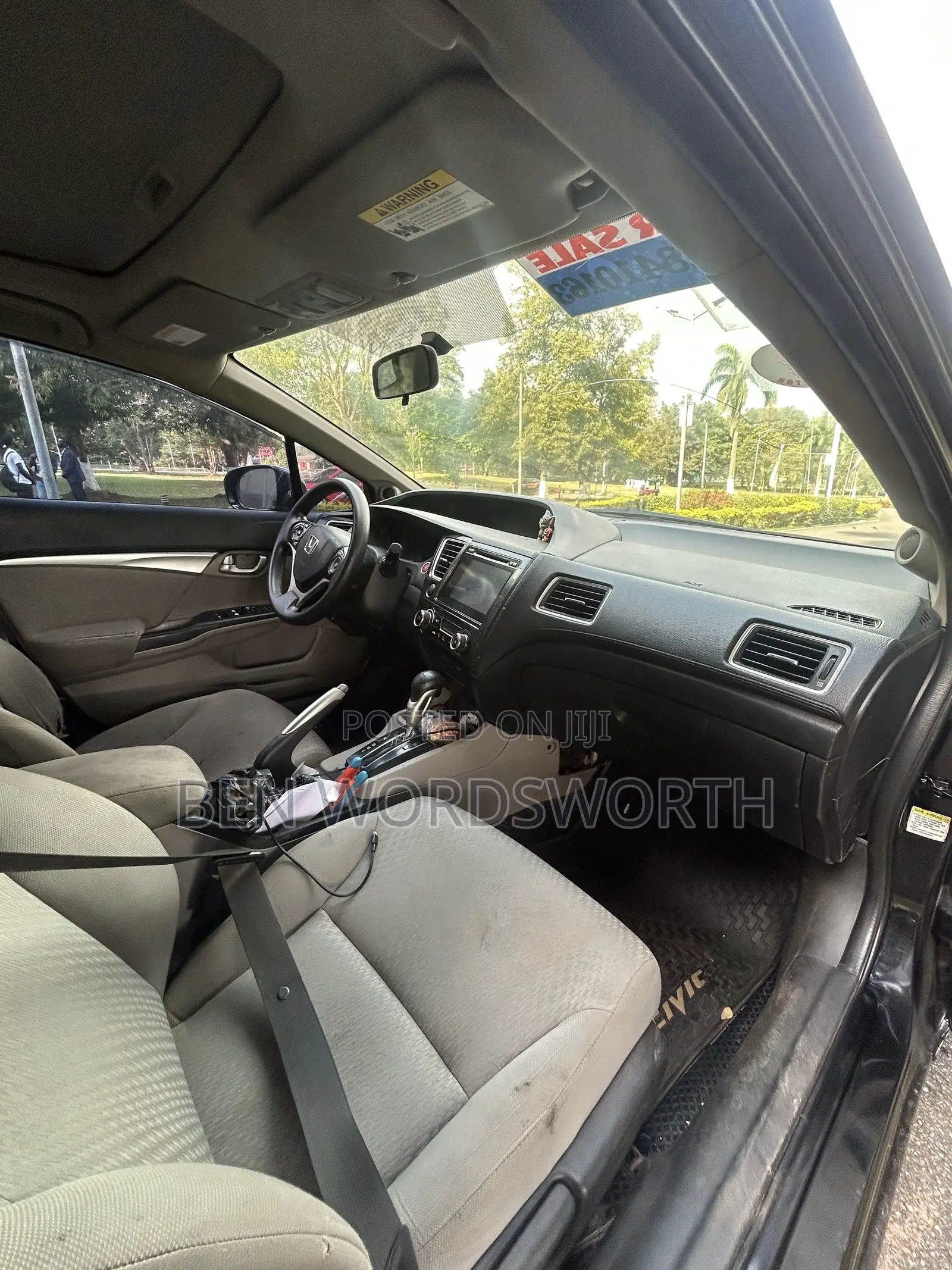 Honda Civic EX 4dr Sedan (1.8L 4cyl CVT) 2015 Black