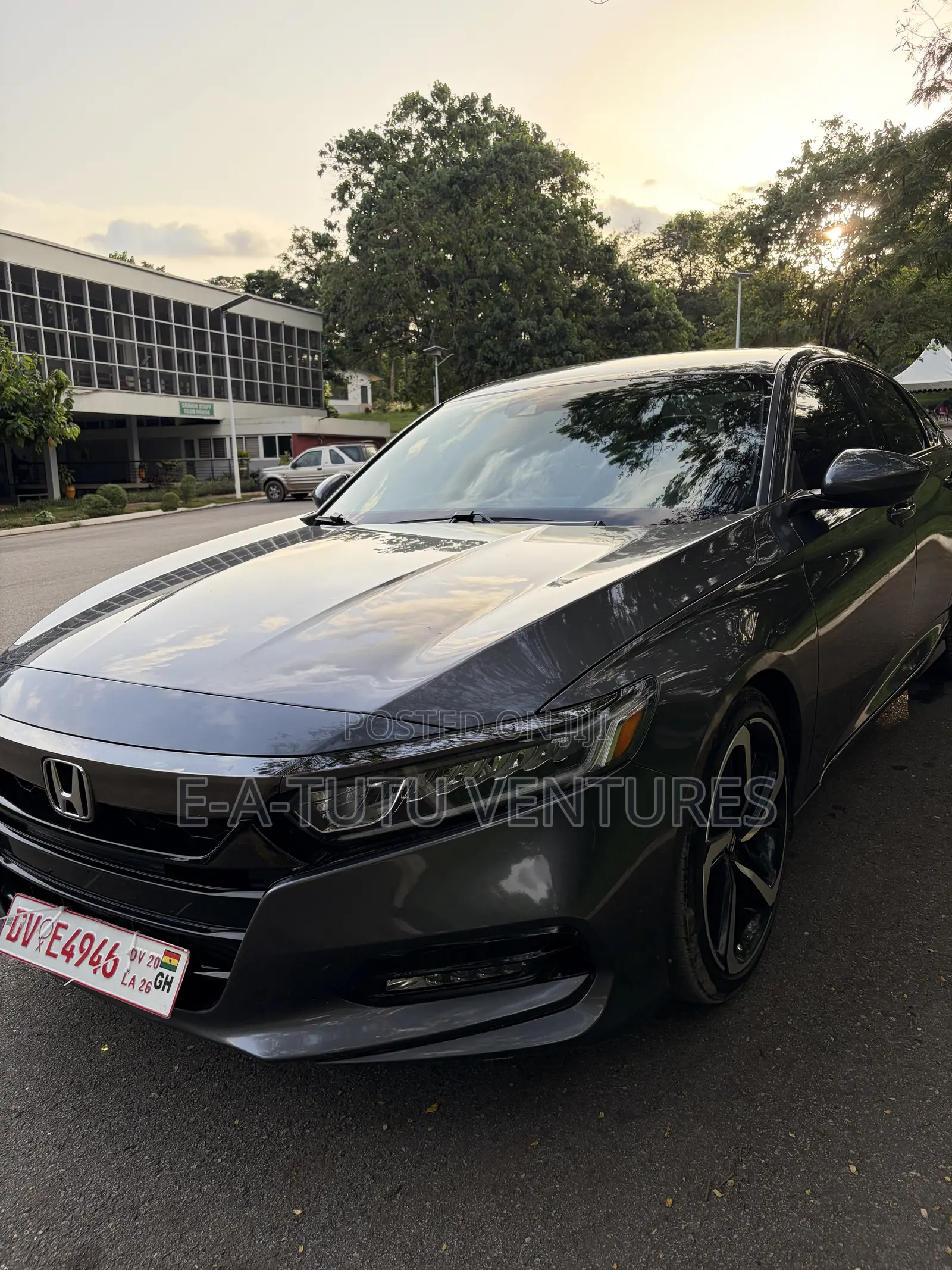 Honda Accord Sport (1.5L 4cyl Turbo 6M) 2019 Gray
