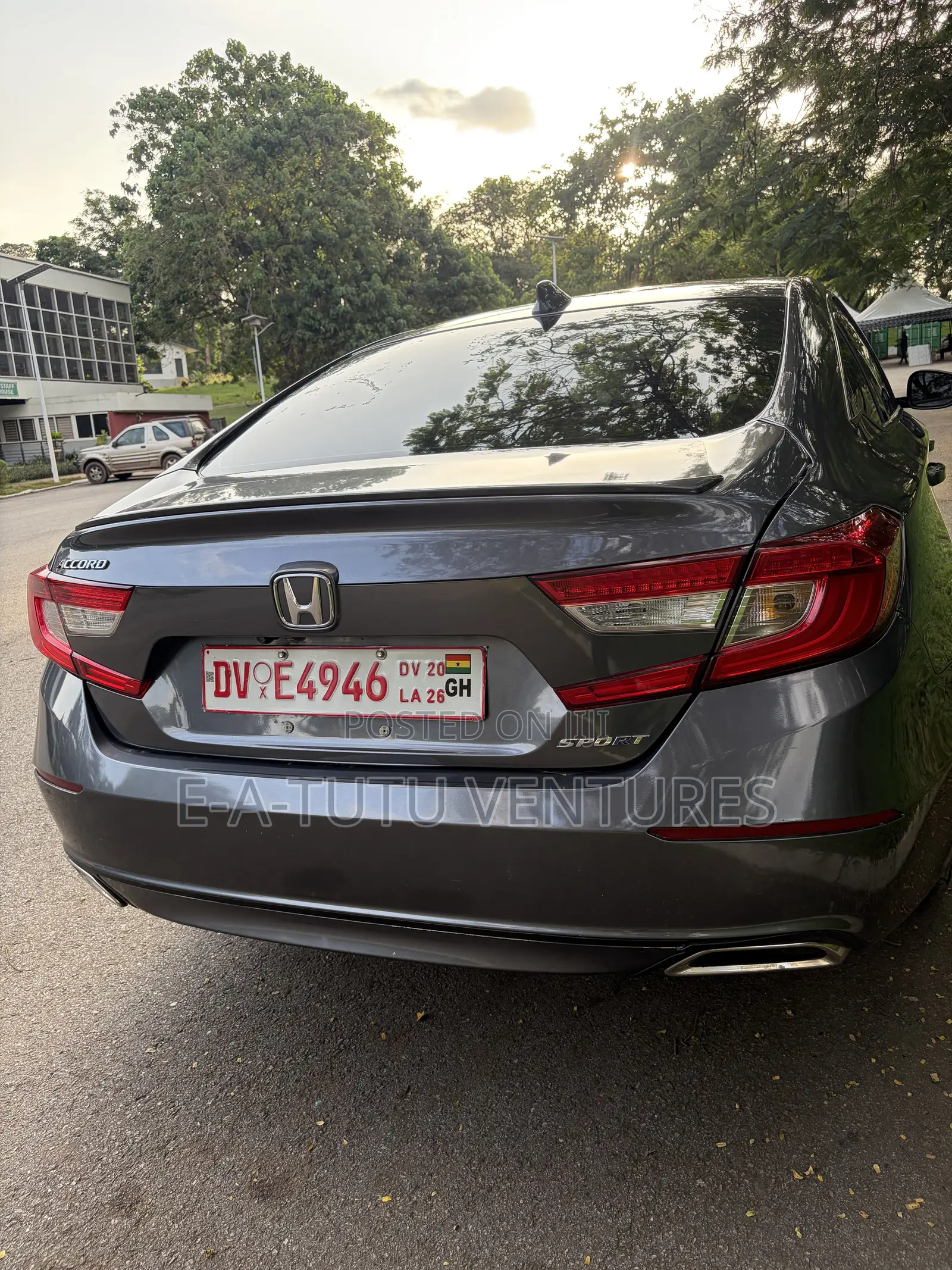 Honda Accord Sport (1.5L 4cyl Turbo 6M) 2019 Gray