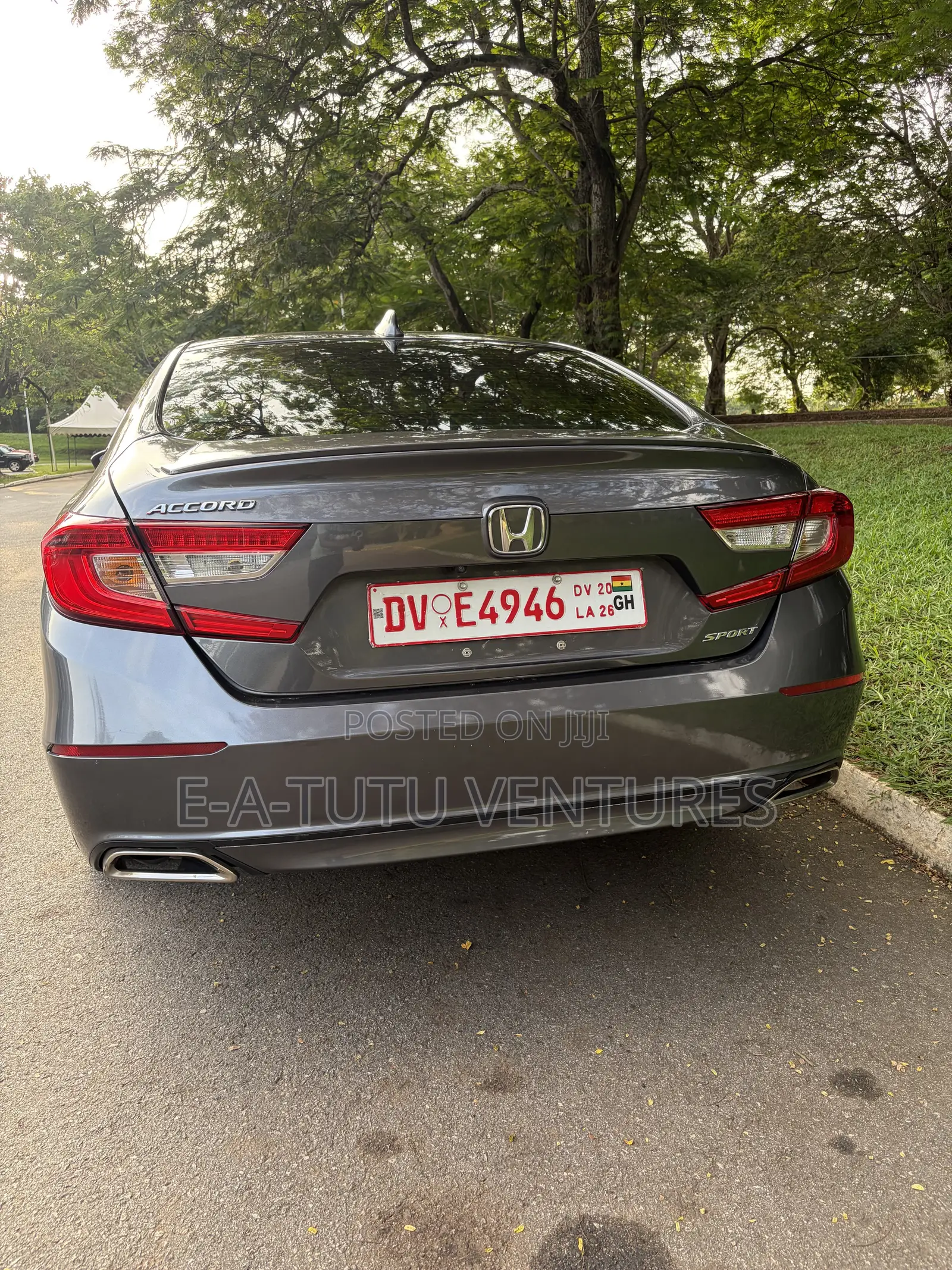 Honda Accord Sport (1.5L 4cyl Turbo 6M) 2019 Gray
