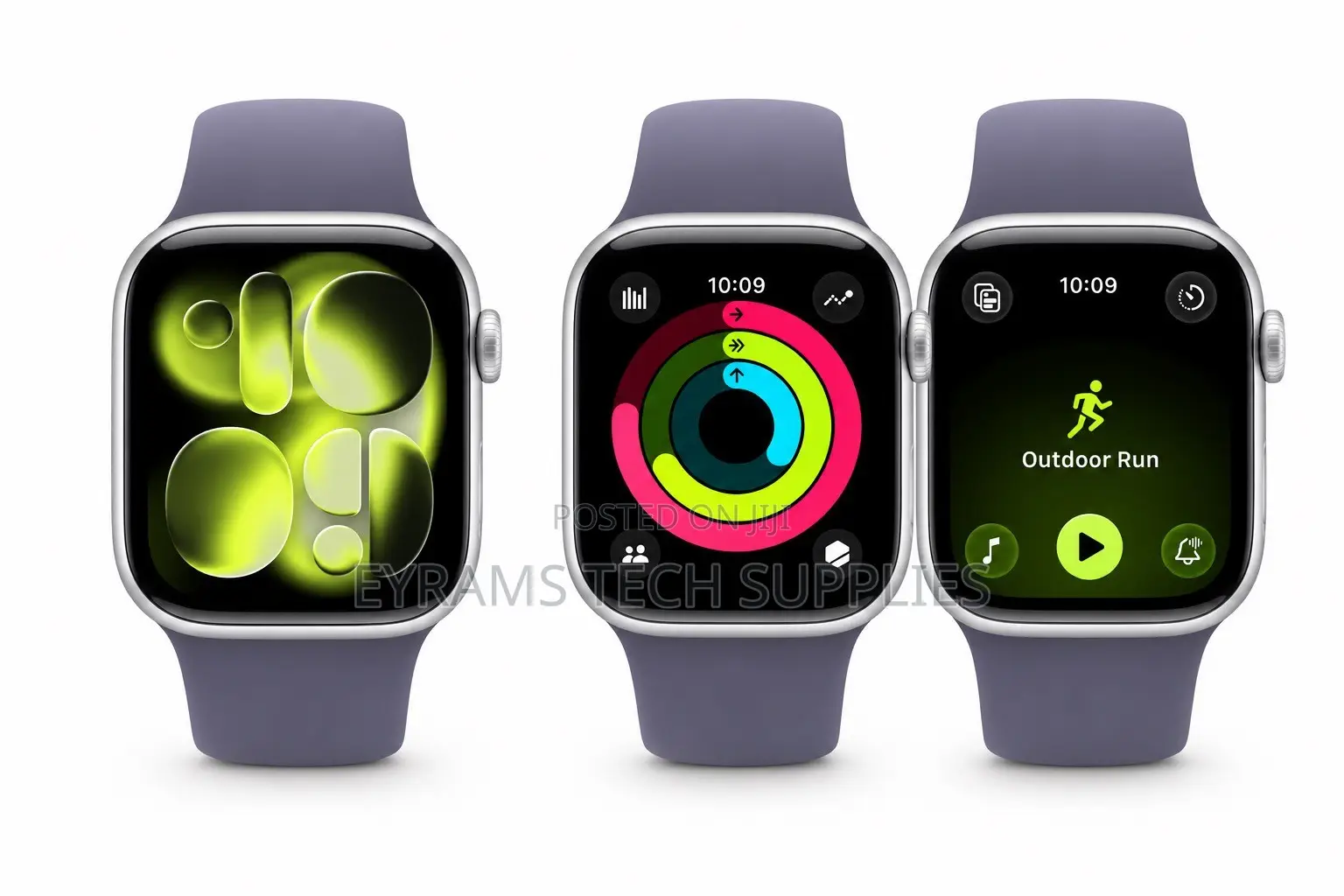 Apple Watch Series 11 42mm Silver Aluminium With Purple Fog Sport Ban