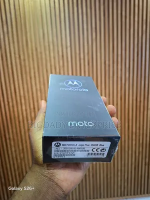 New Motorola Edge Plus 256 GB Black