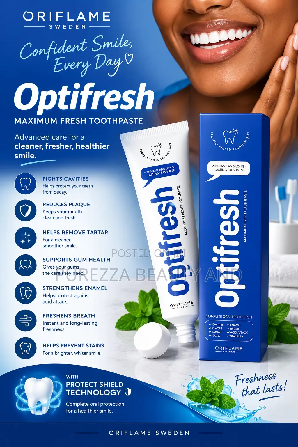 Optifresh Maximum Fresh Toothpaste