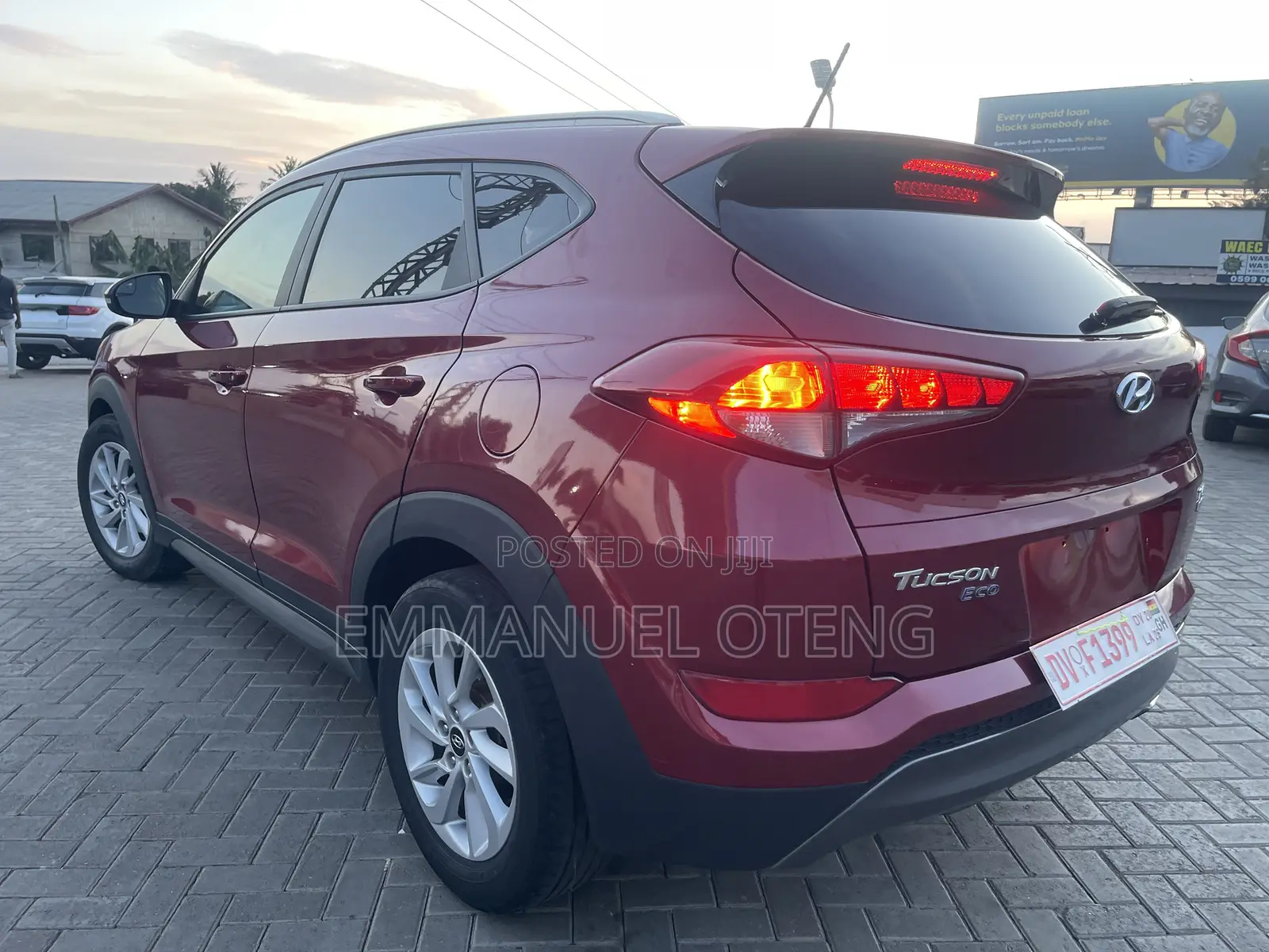 Hyundai Tucson 2017 Red