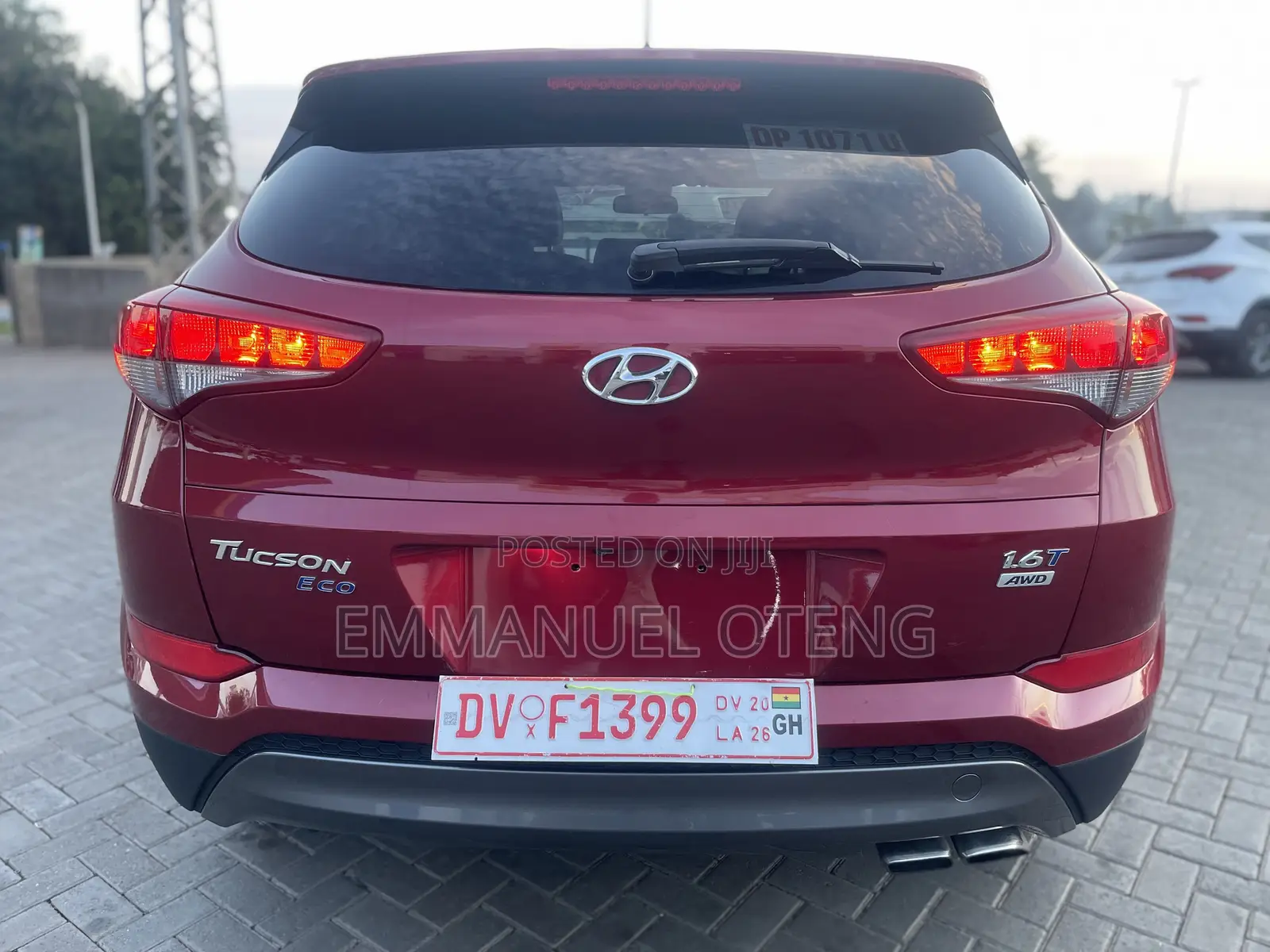 Hyundai Tucson 2017 Red