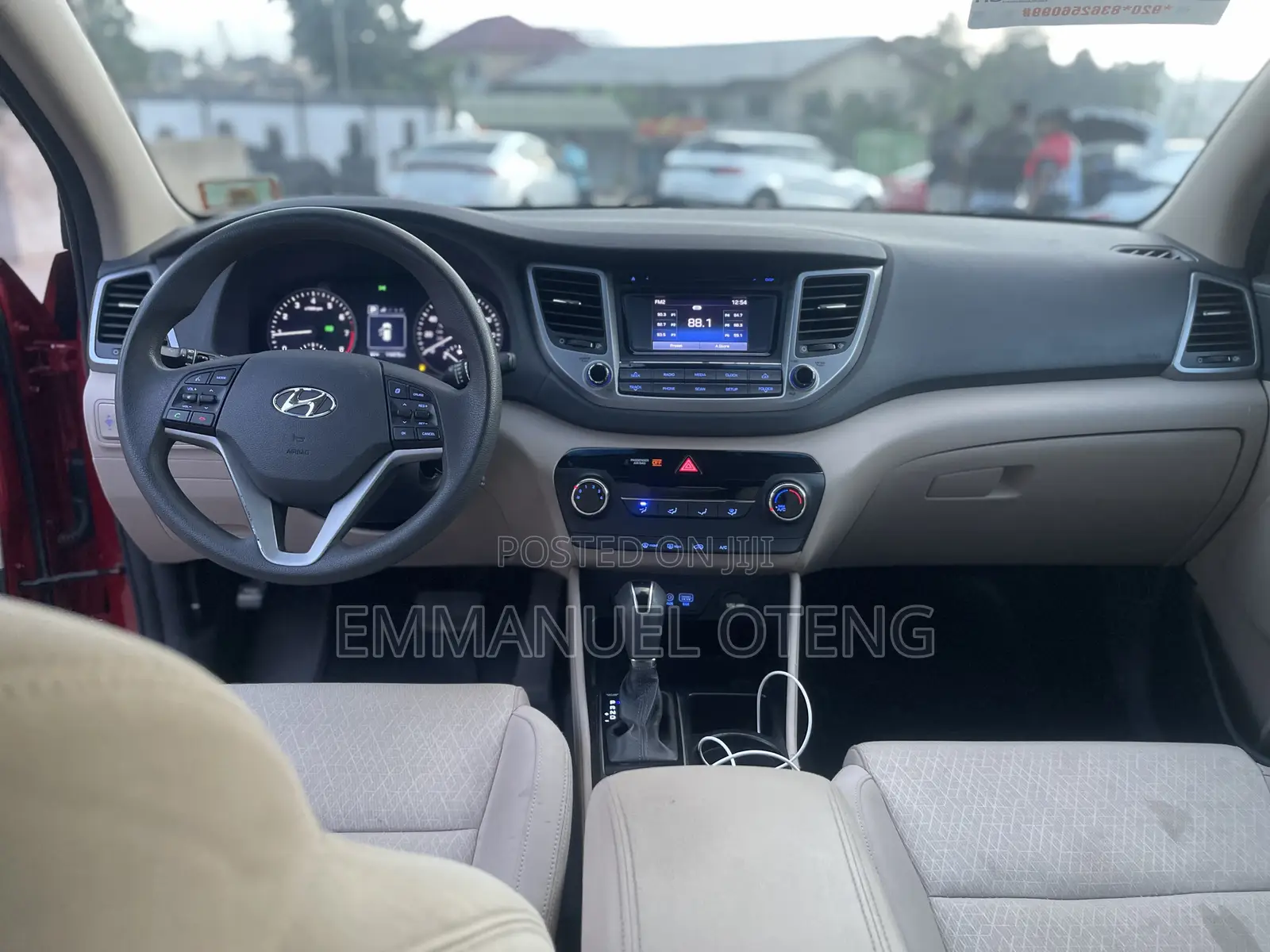 Hyundai Tucson 2017 Red