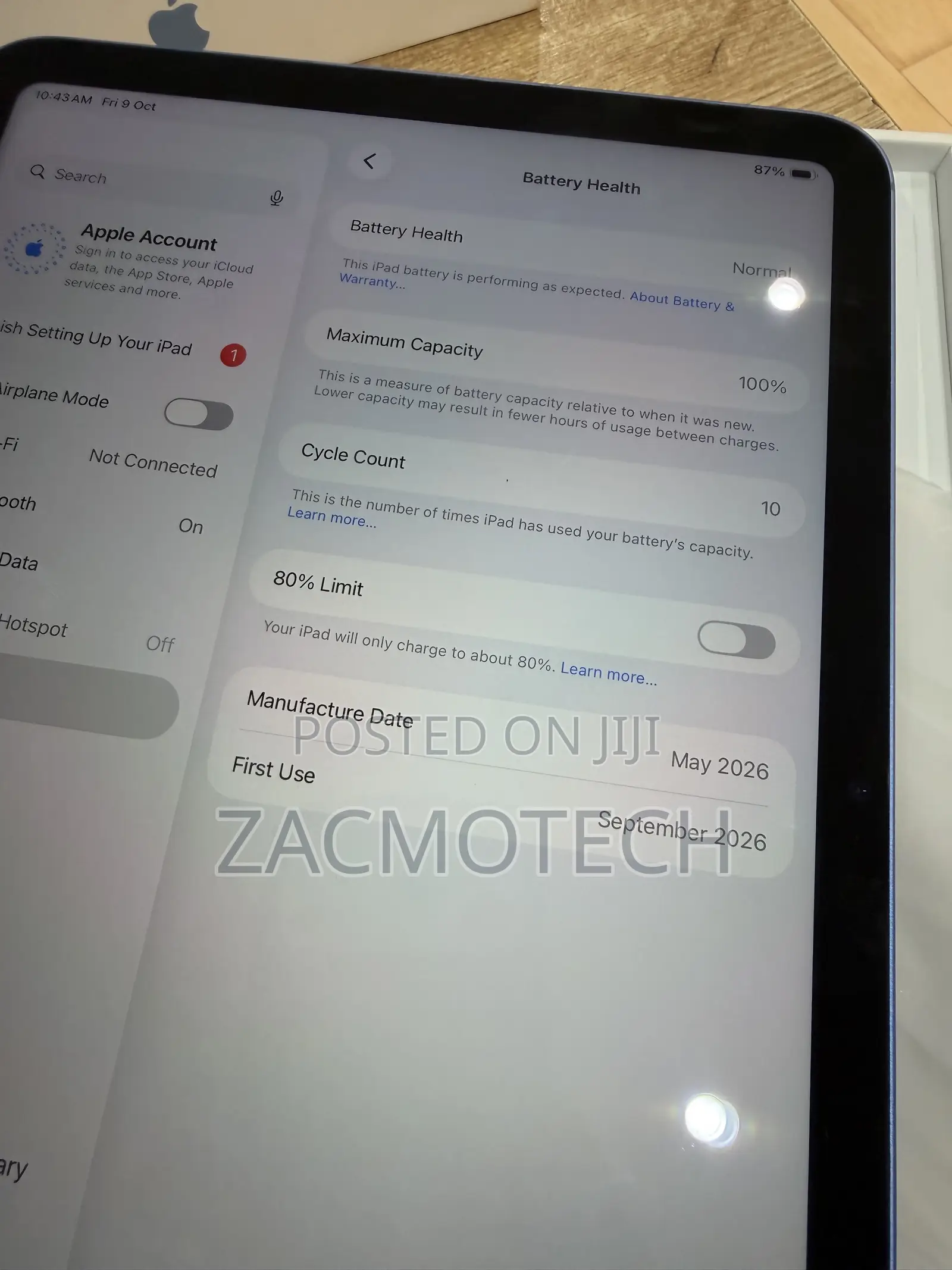 Apple iPad (2025) 128 GB Blue