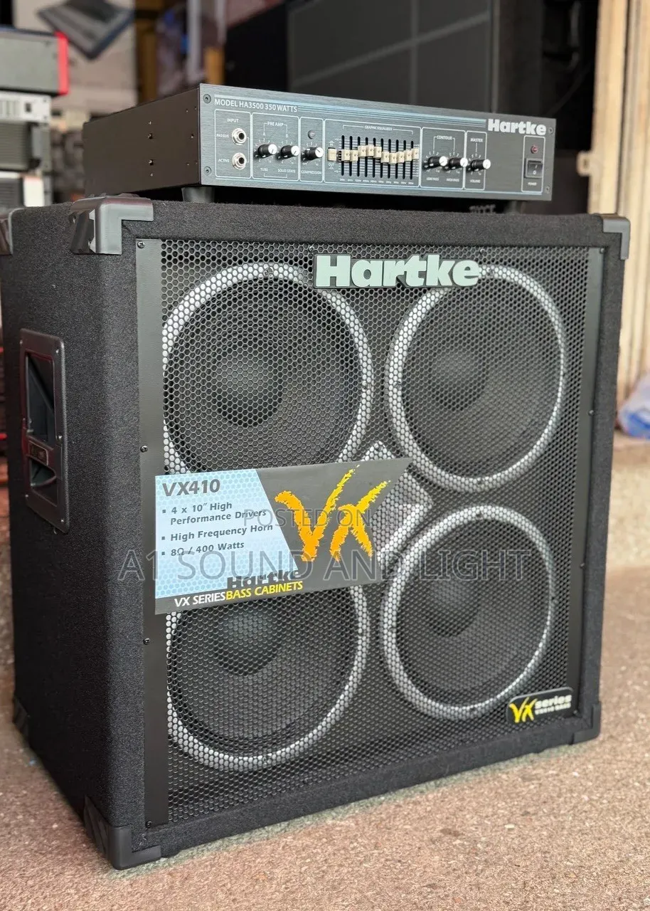 Hartke HA3500/VX410 Head and Tail Bass Combo