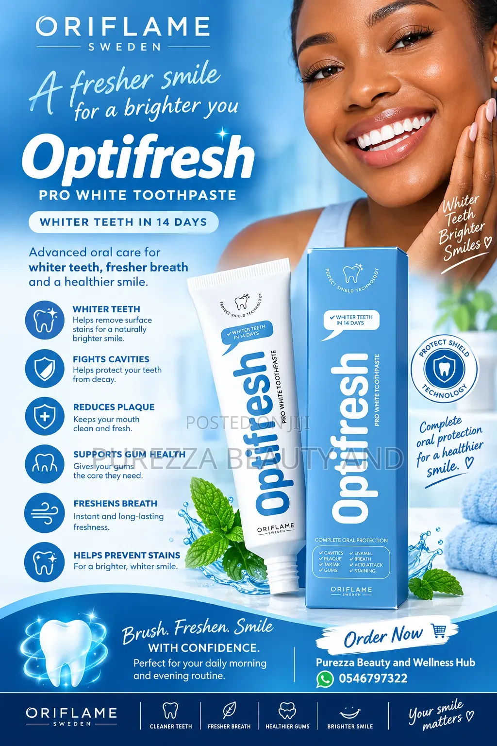 Optifresh Pro White Toothpaste