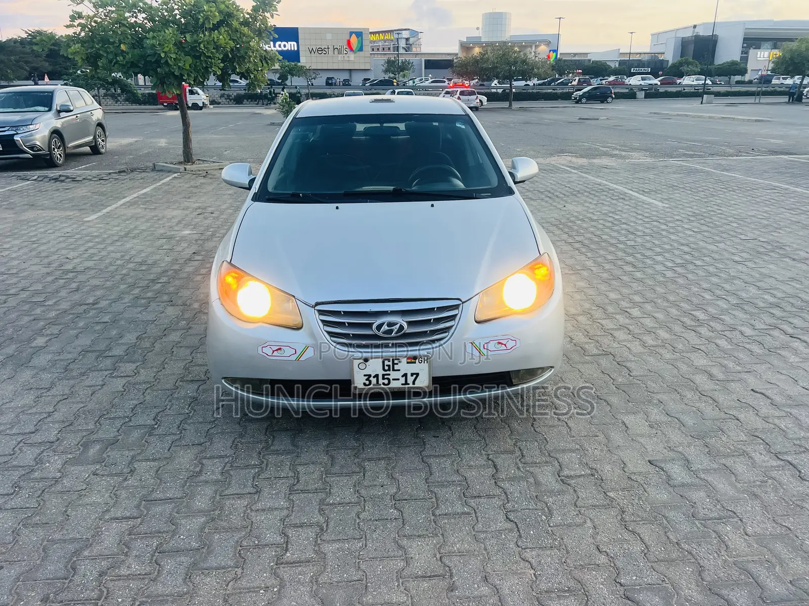 Hyundai Elantra 2008 Silver