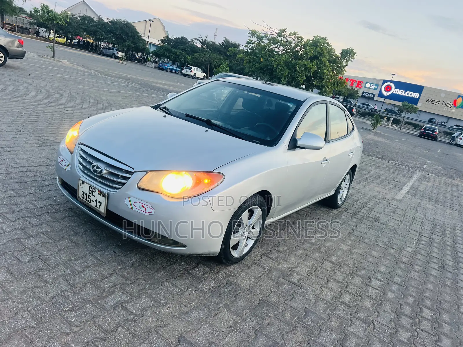 Hyundai Elantra 2008 Silver
