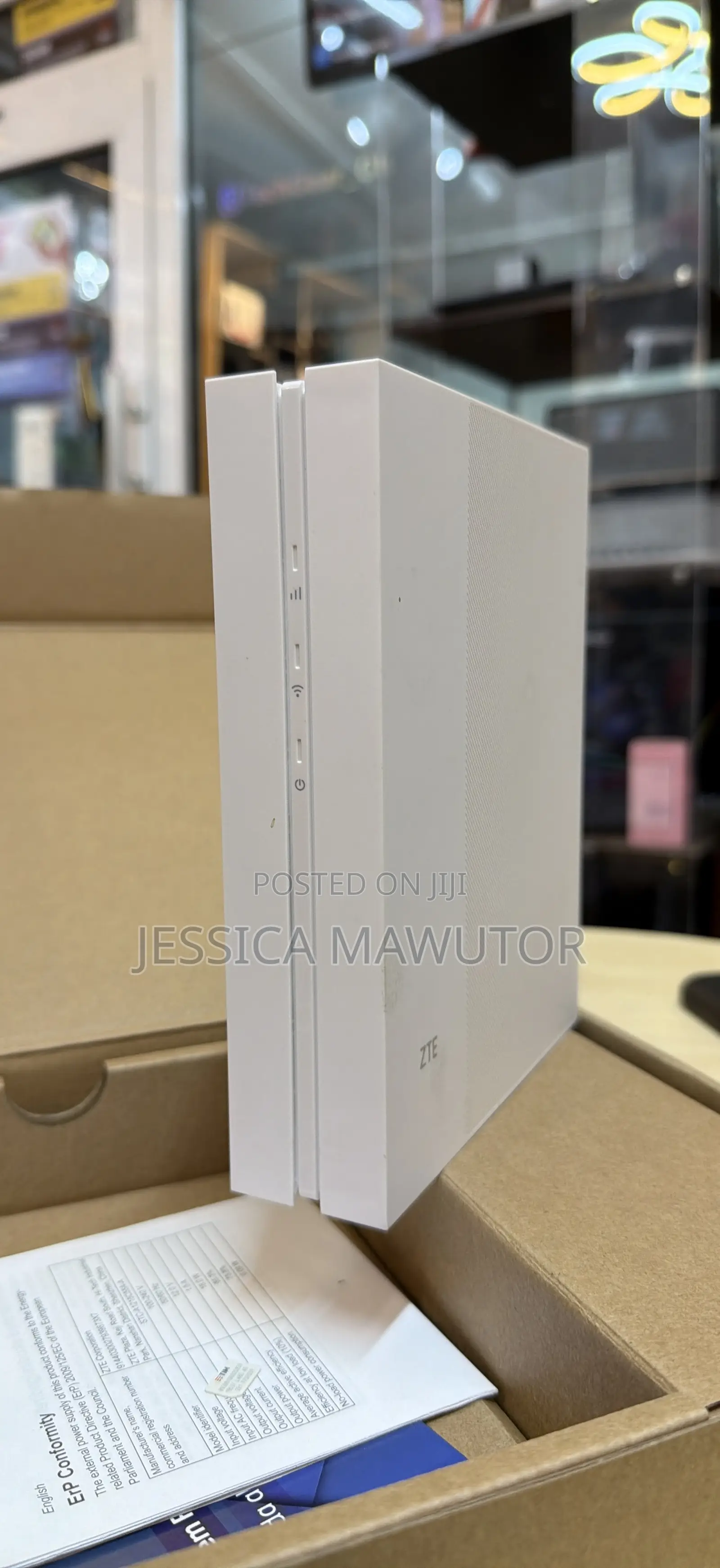 ZTE MF297D WiFi  6 Router UNLOCKED *MF297D *High-Quality Dimensions