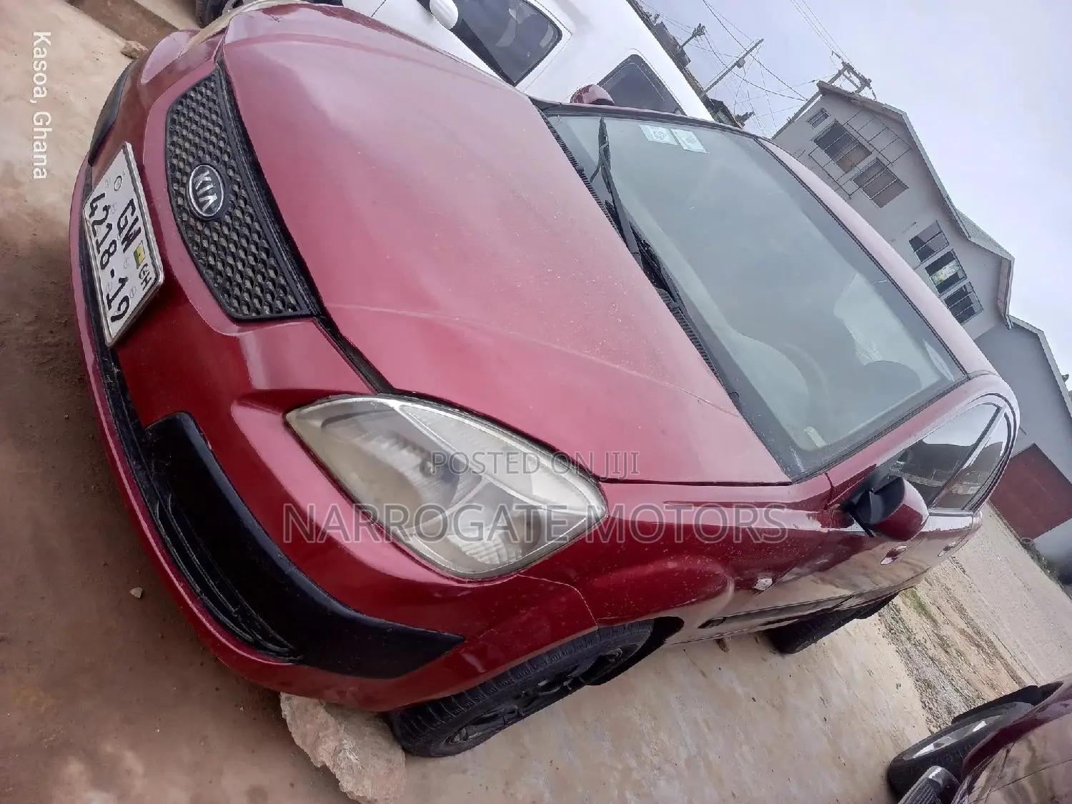Kia Rio 2009 Red