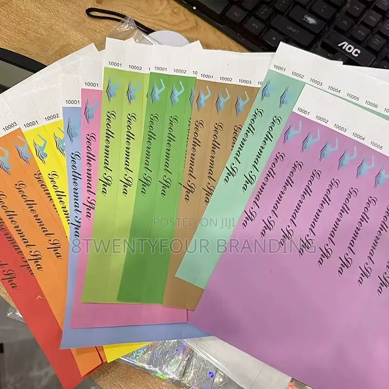 Tickets (Tyvek Paper Ticket - MOQ:100pcs)