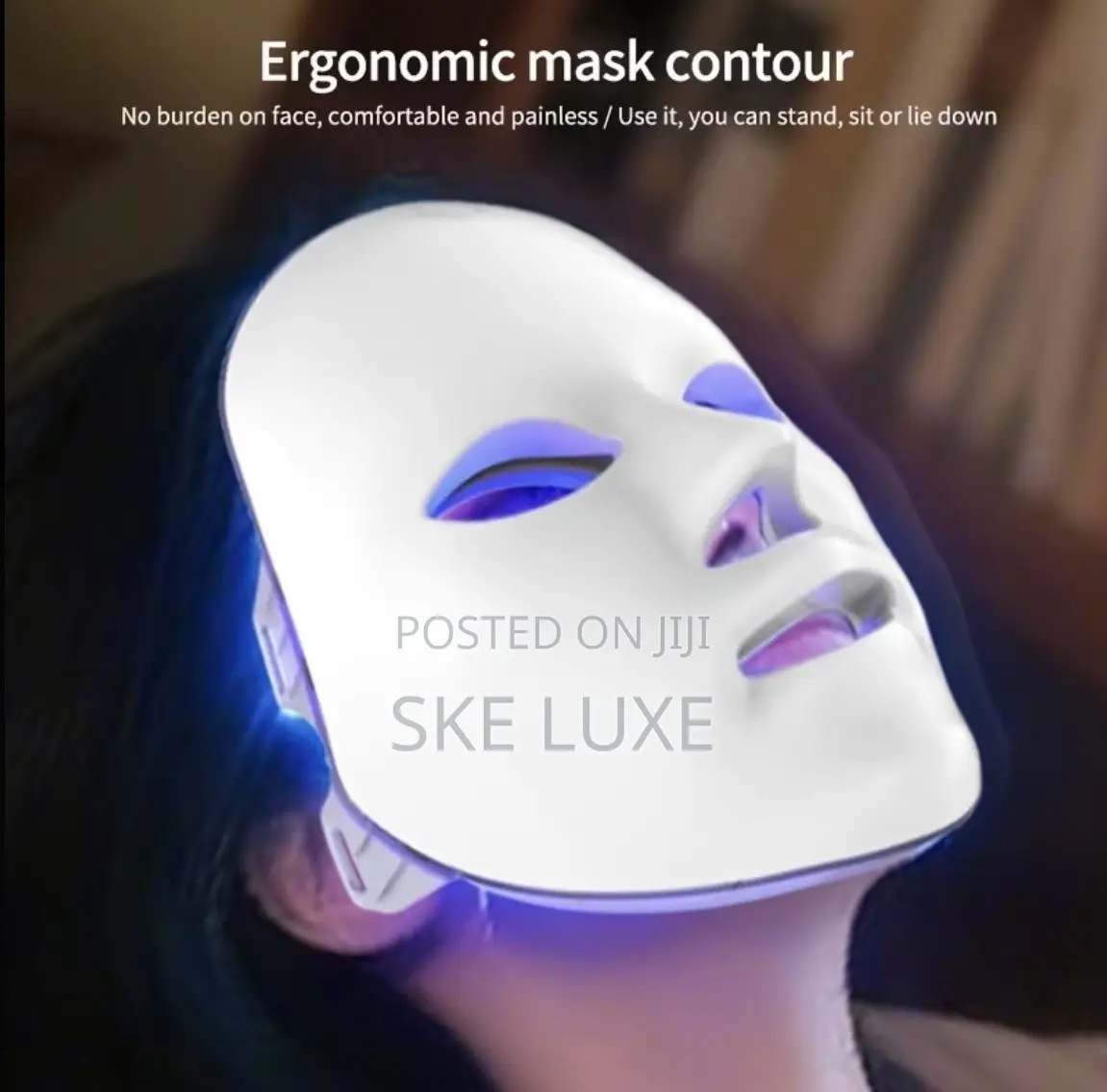 7 Colors LED Light Therapy Facial Mask – Beauty Device