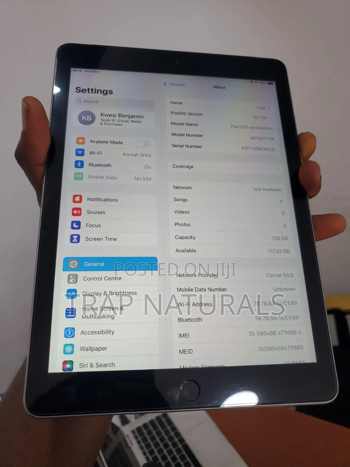 Apple iPad Pro 10.5 (2017) 128 GB Gray