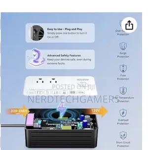 Hyted 1600w Power Converter Combo